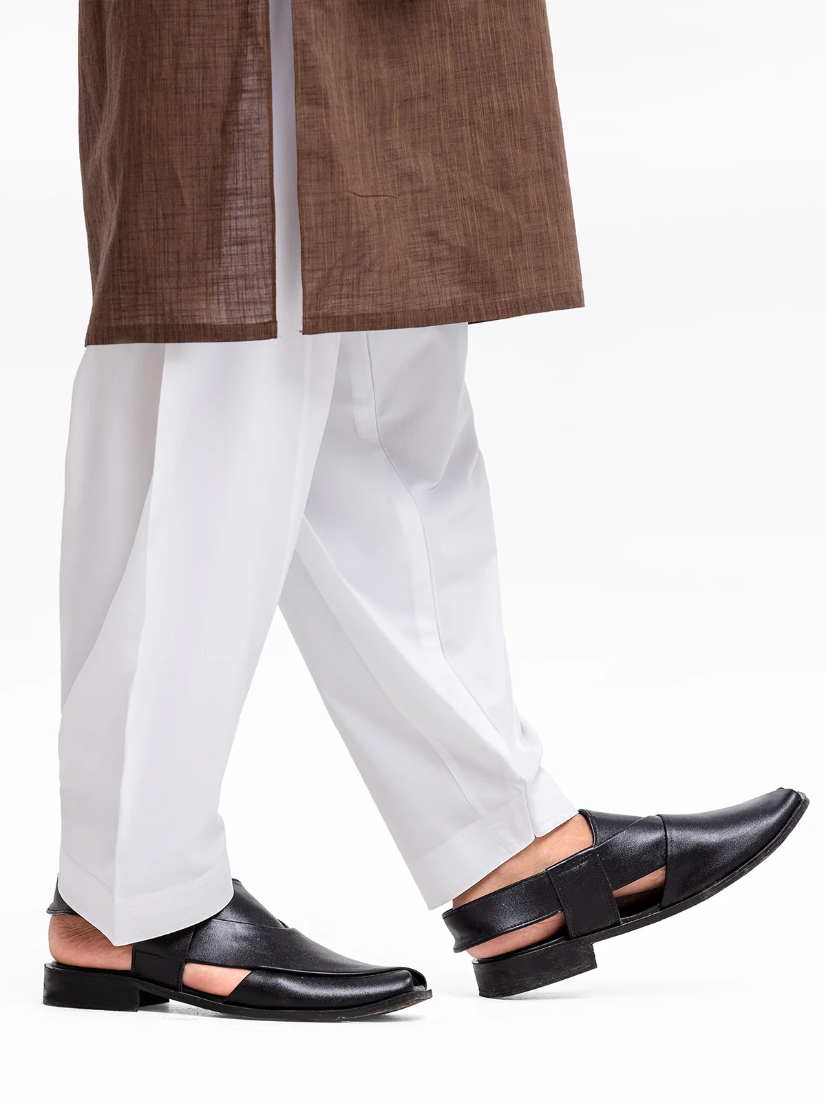 Men's White Shalwar/Pajama - 9909 Men's Shalwar - Image 2