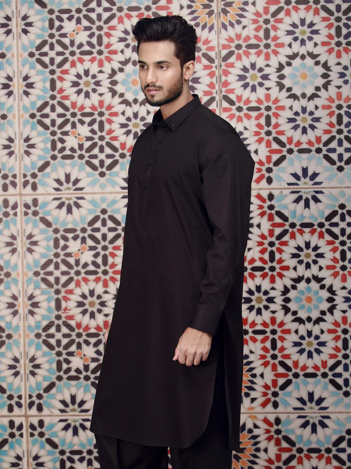 Black Shalwar-Suit EMTKS17S-40503 - Image 2