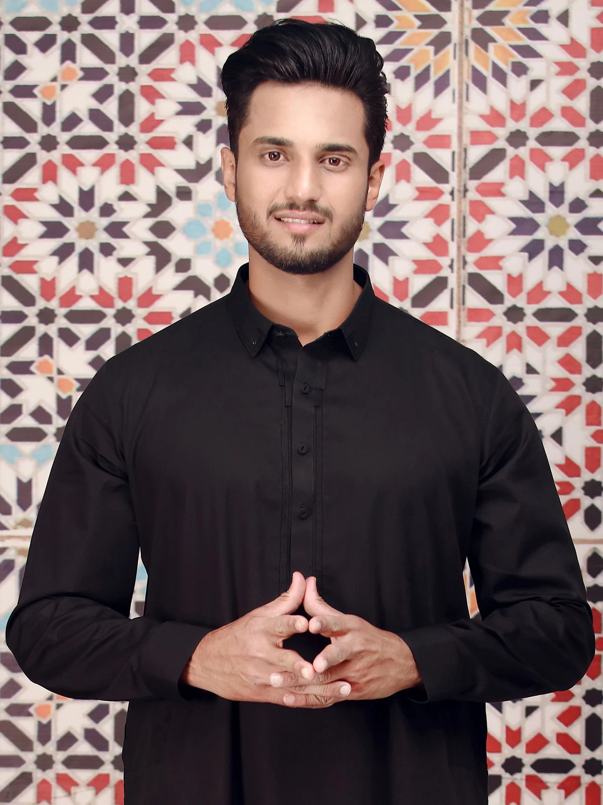 Black Shalwar-Suit EMTKS17S-40503 - Image 3