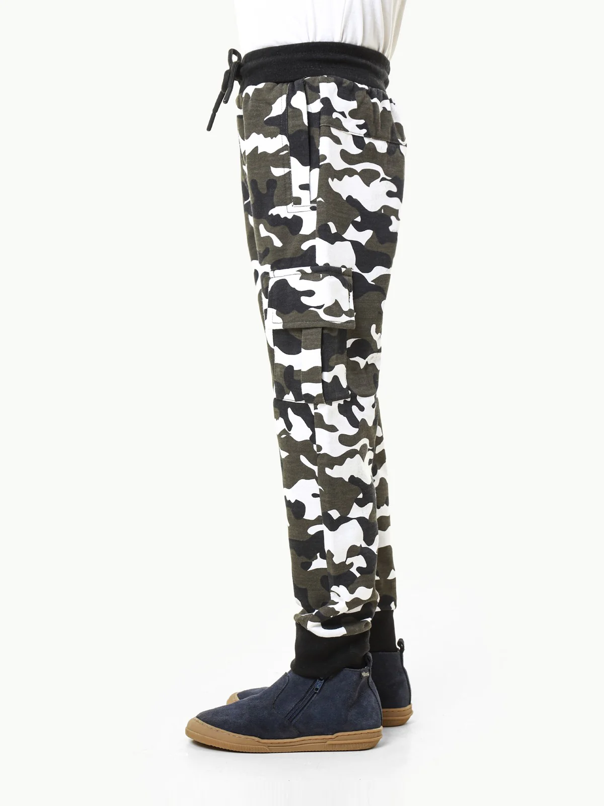 Boy's Army Green Trouser - EBBT23-028 - Image 3