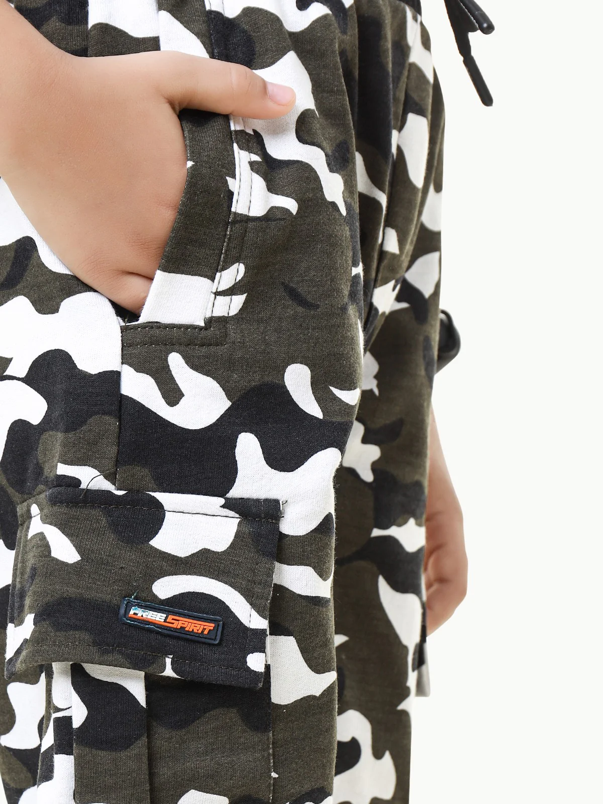 Boy's Army Green Trouser - EBBT23-028 - Image 4