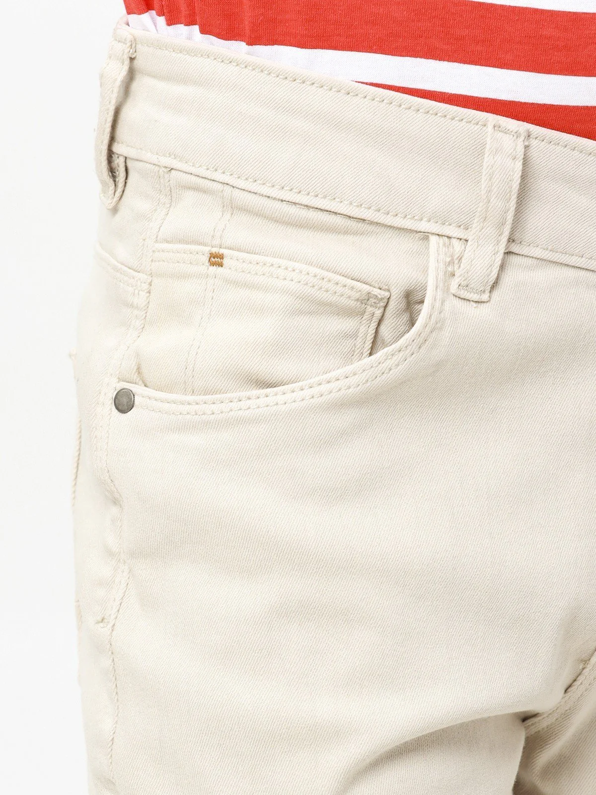 Boy's Beige Jeans - EBBDP23-019 - Image 4