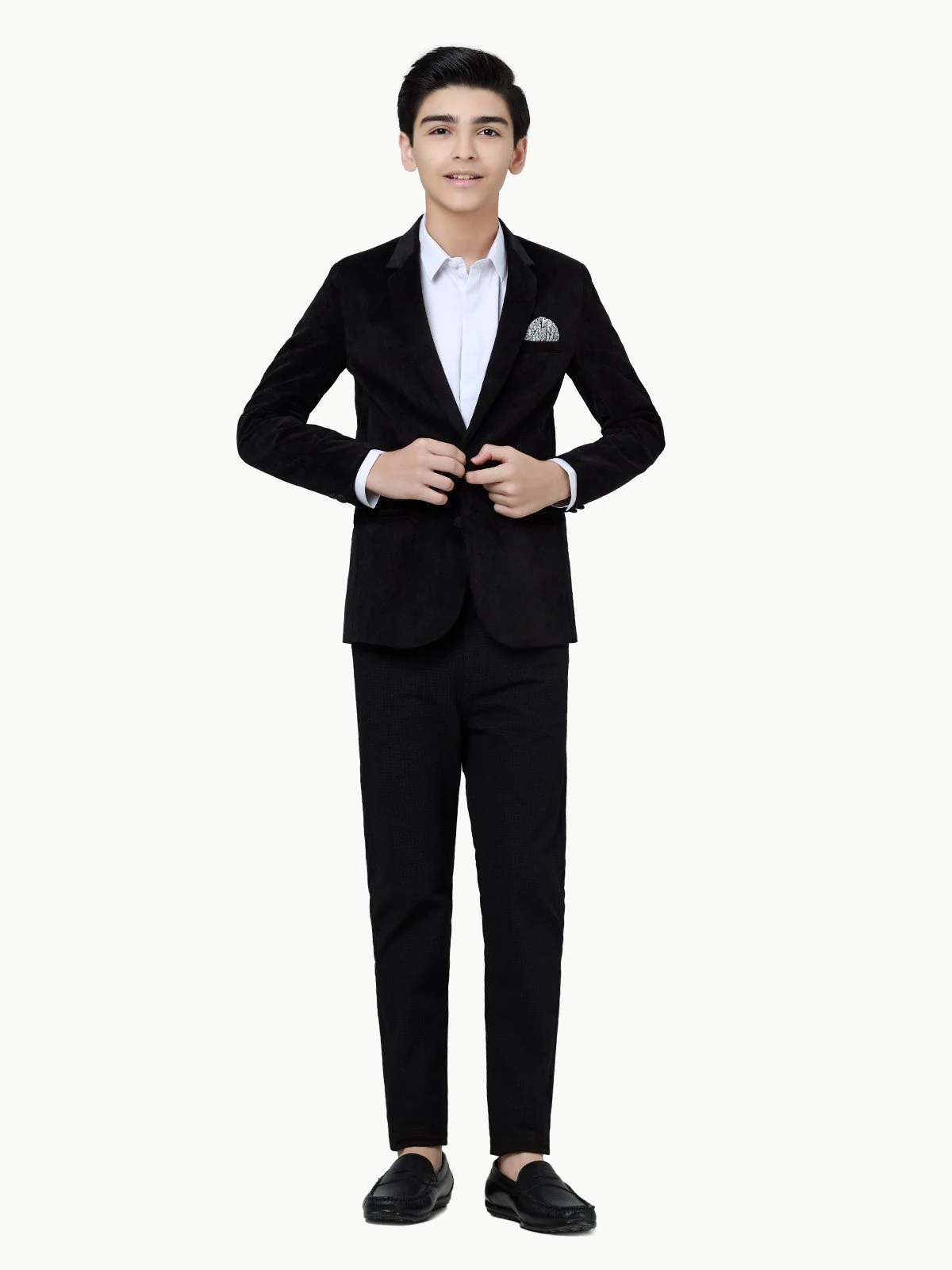 Boy's Black Blazer - EBTB22-4473