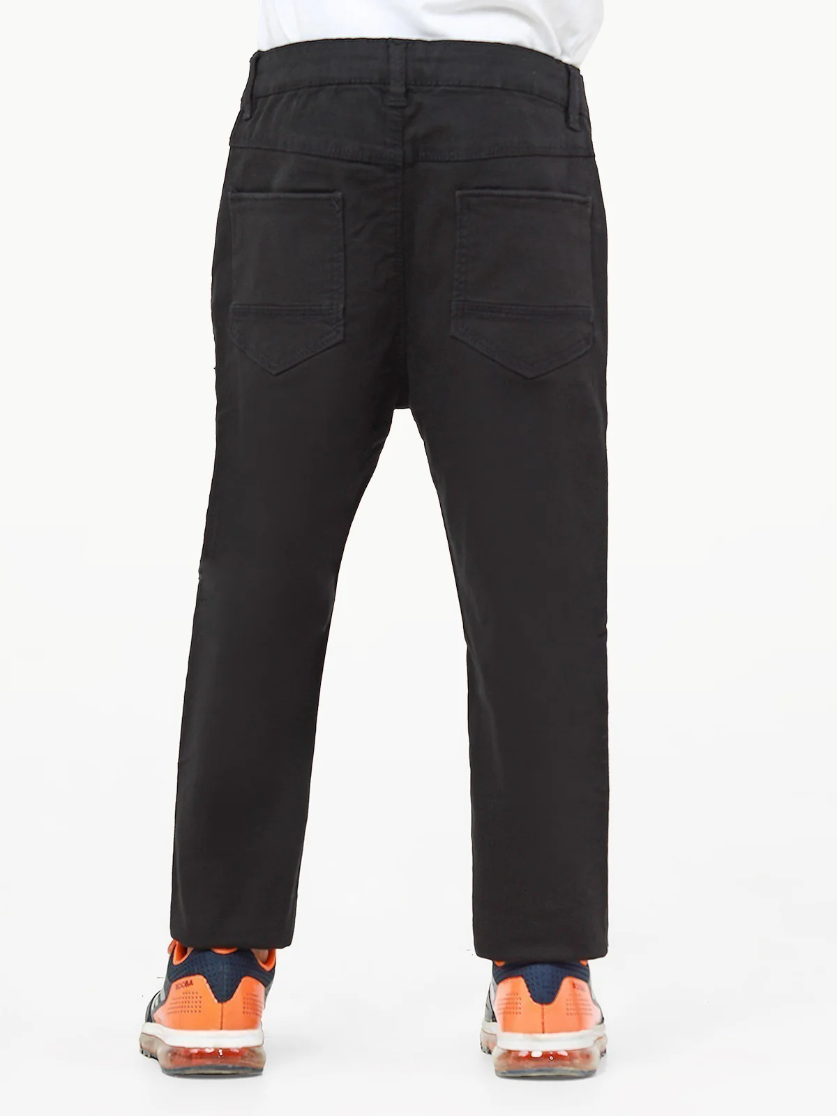 Boy's Black Chino Pant - EBBCP22-002 - Image 3