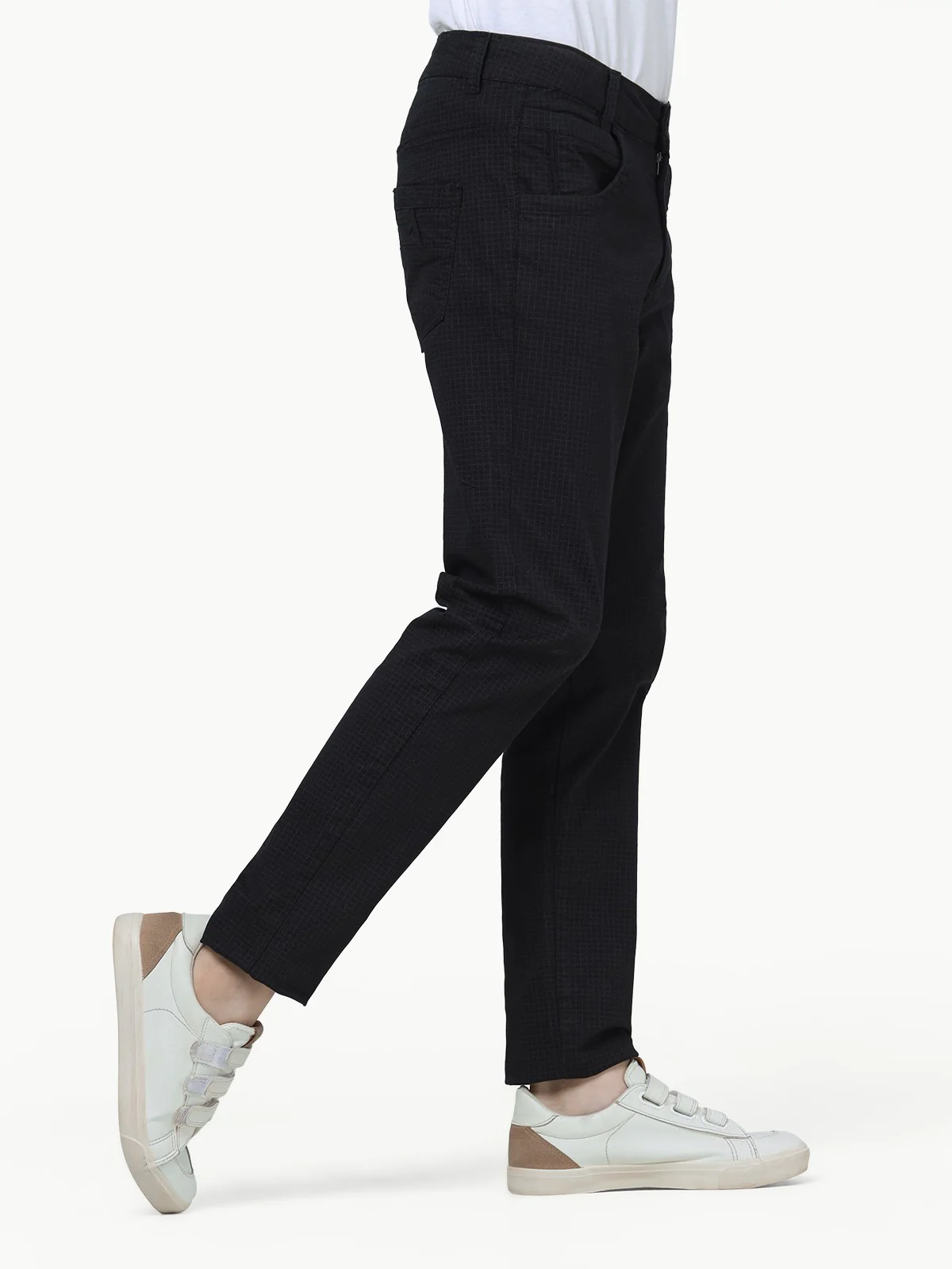 Boy's Black Chino Pant - EBBCP23-011 - Image 2