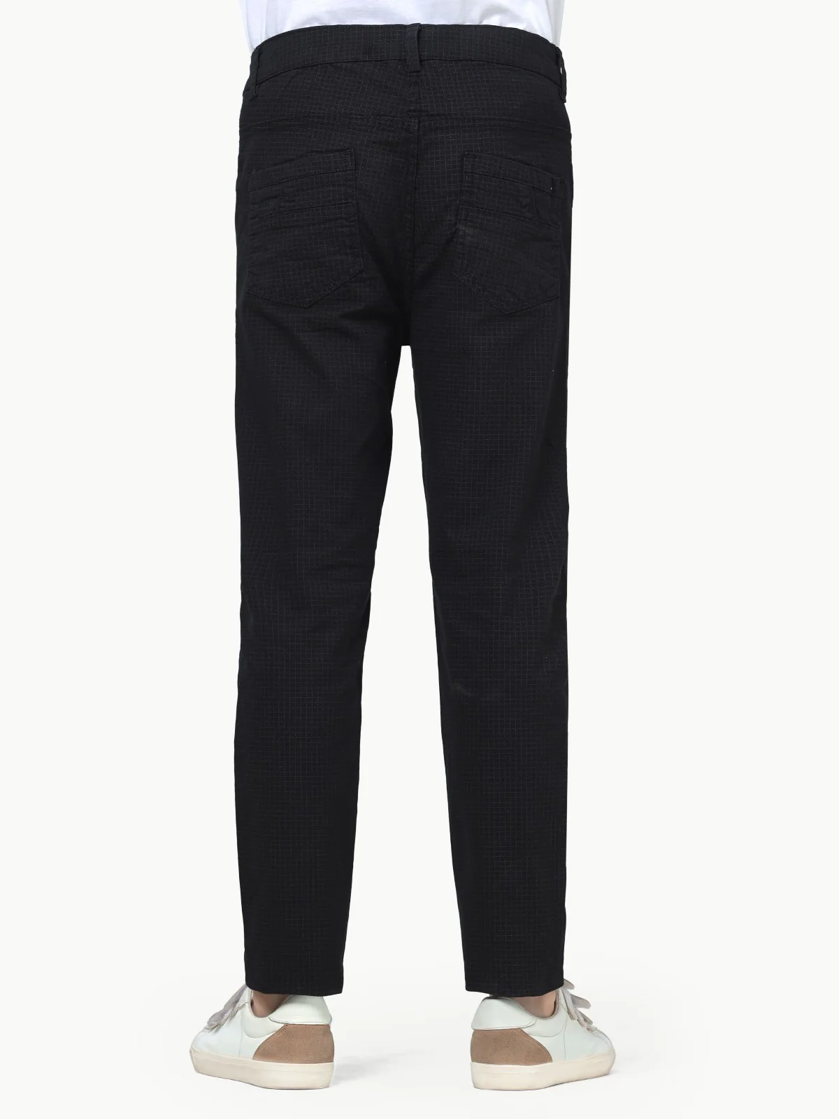 Boy's Black Chino Pant - EBBCP23-011 - Image 4