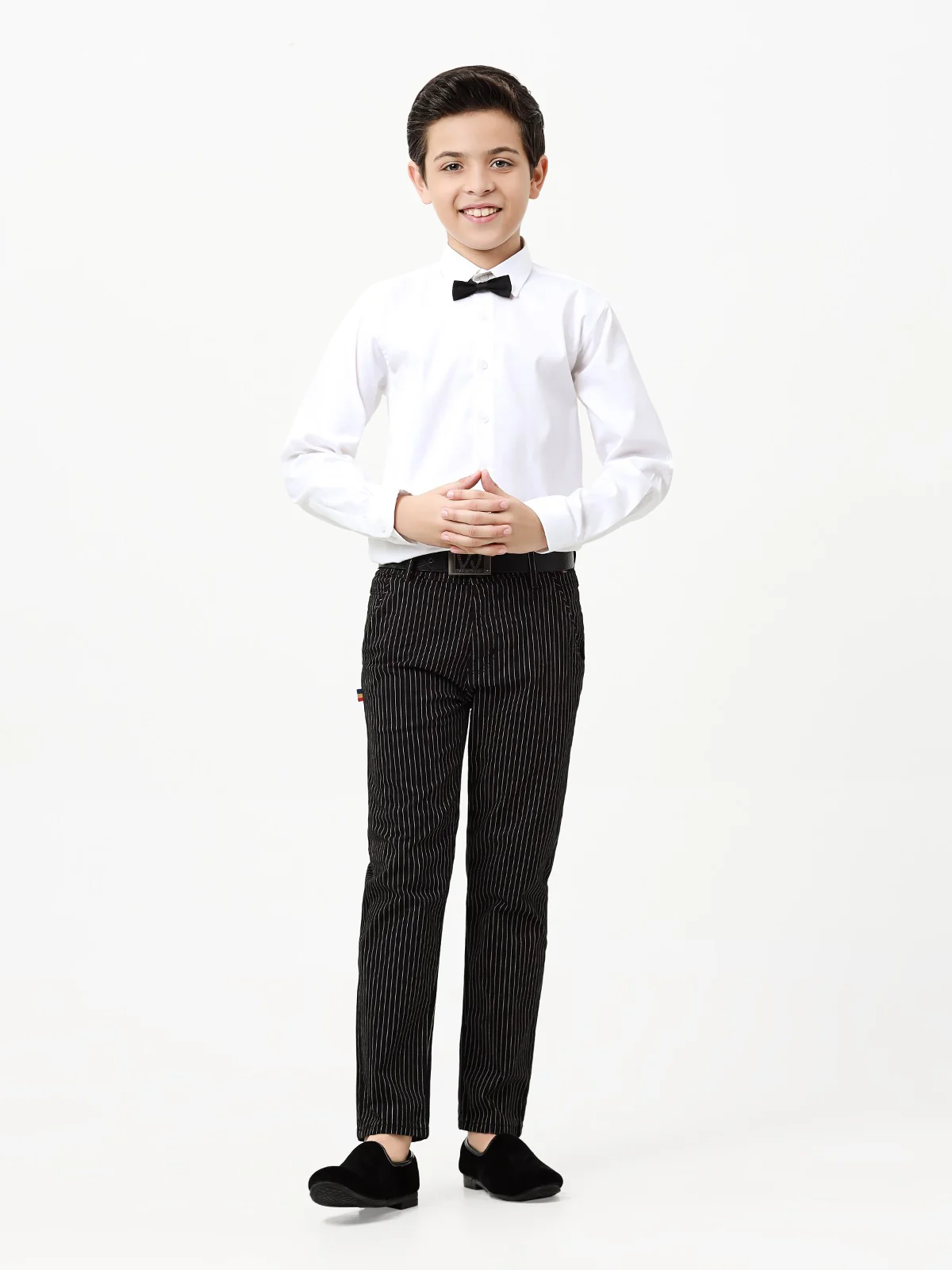 Boy's Black Chino Pant - EBBCP23-017 - Image 2