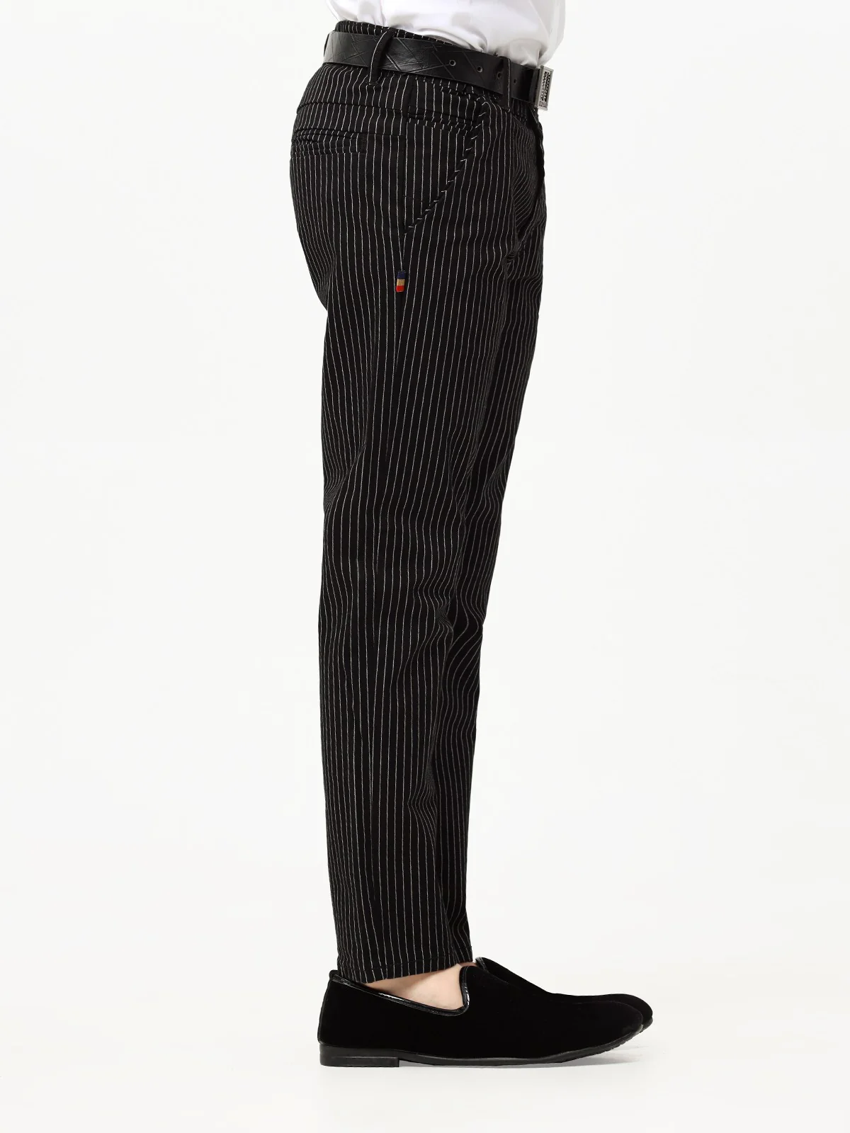 Boy's Black Chino Pant - EBBCP23-017 - Image 3