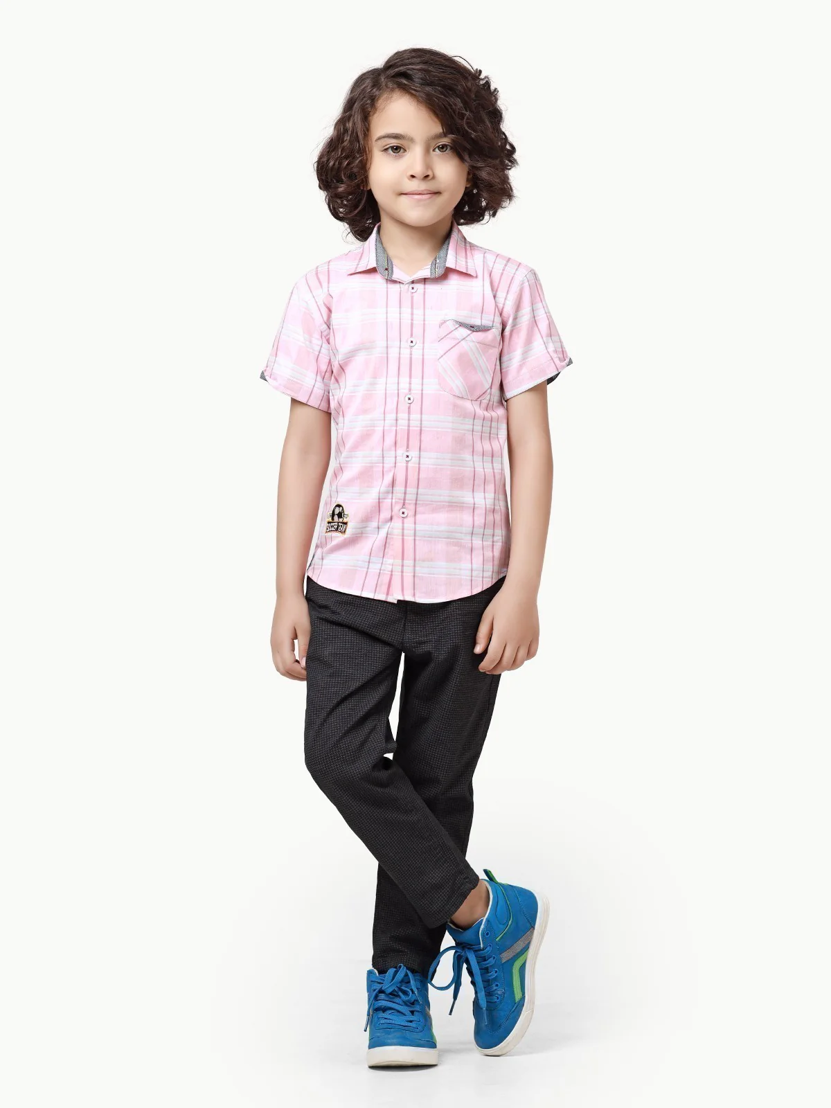 Boy's Black Chino Pant - EBBCP23-022 - Image 2