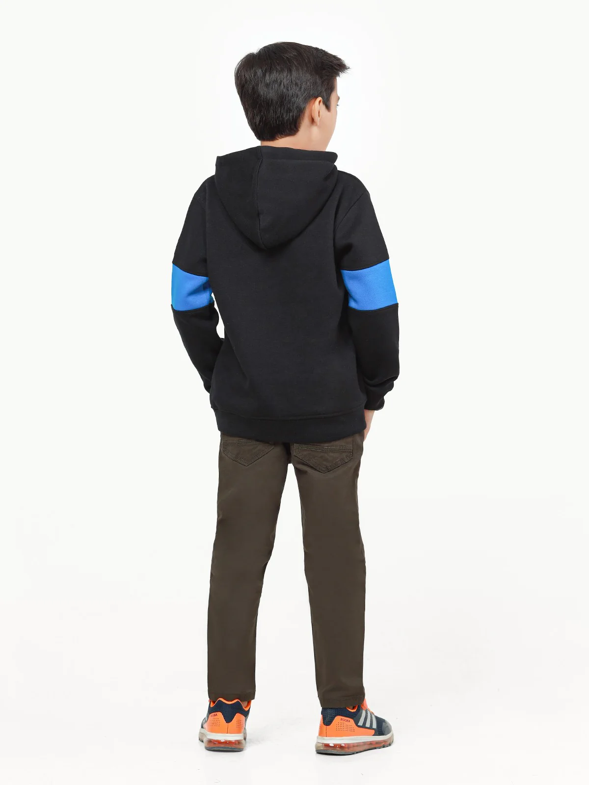 Boy's Black Hoodie - EBTH22-001 - Image 6