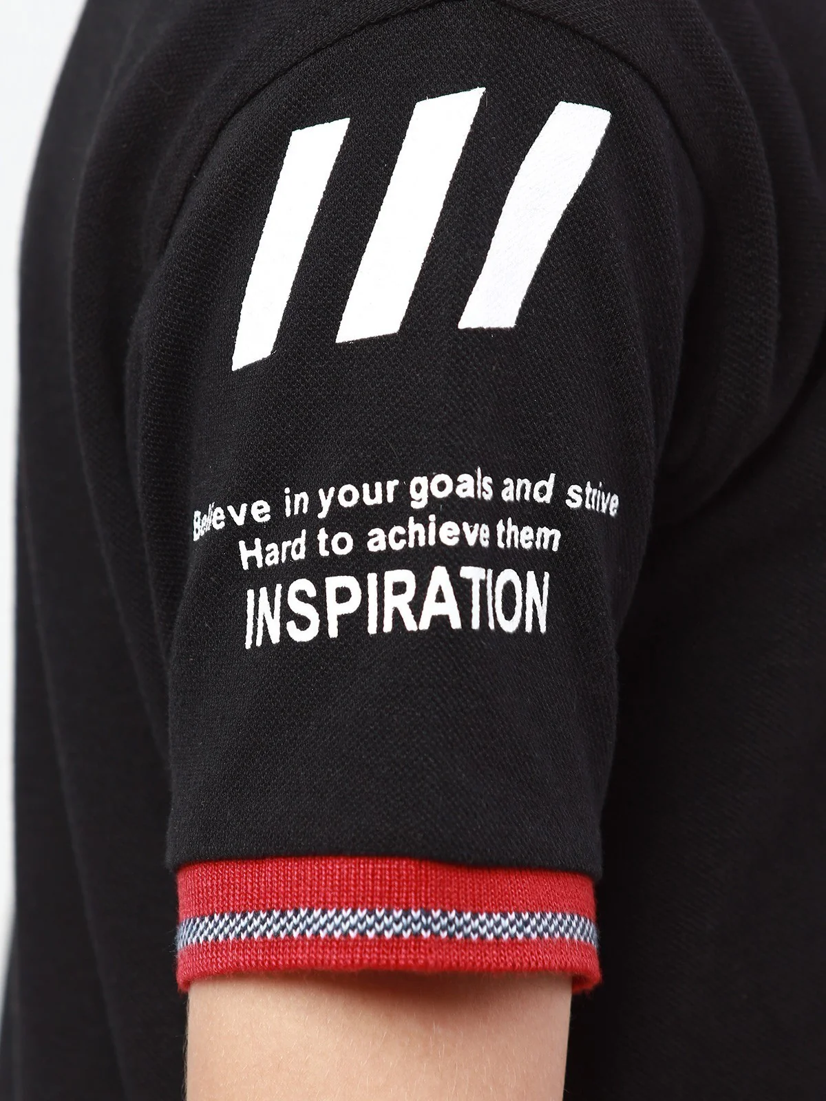 Boy's Black Polo Shirt - EBTPS22-015 - Image 5