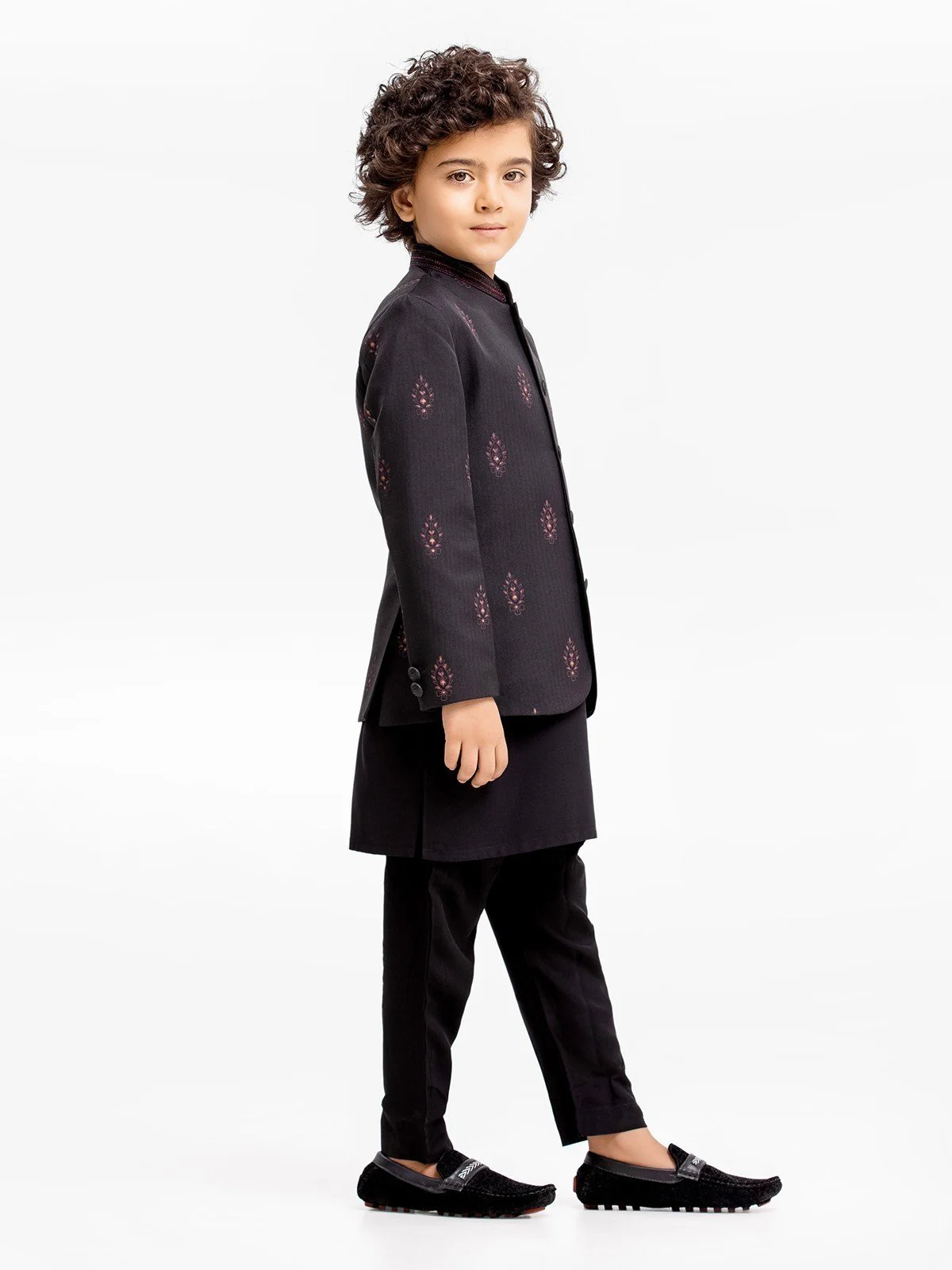 Boy's Black Prince Suit - EBTPCS22-005 - Image 3