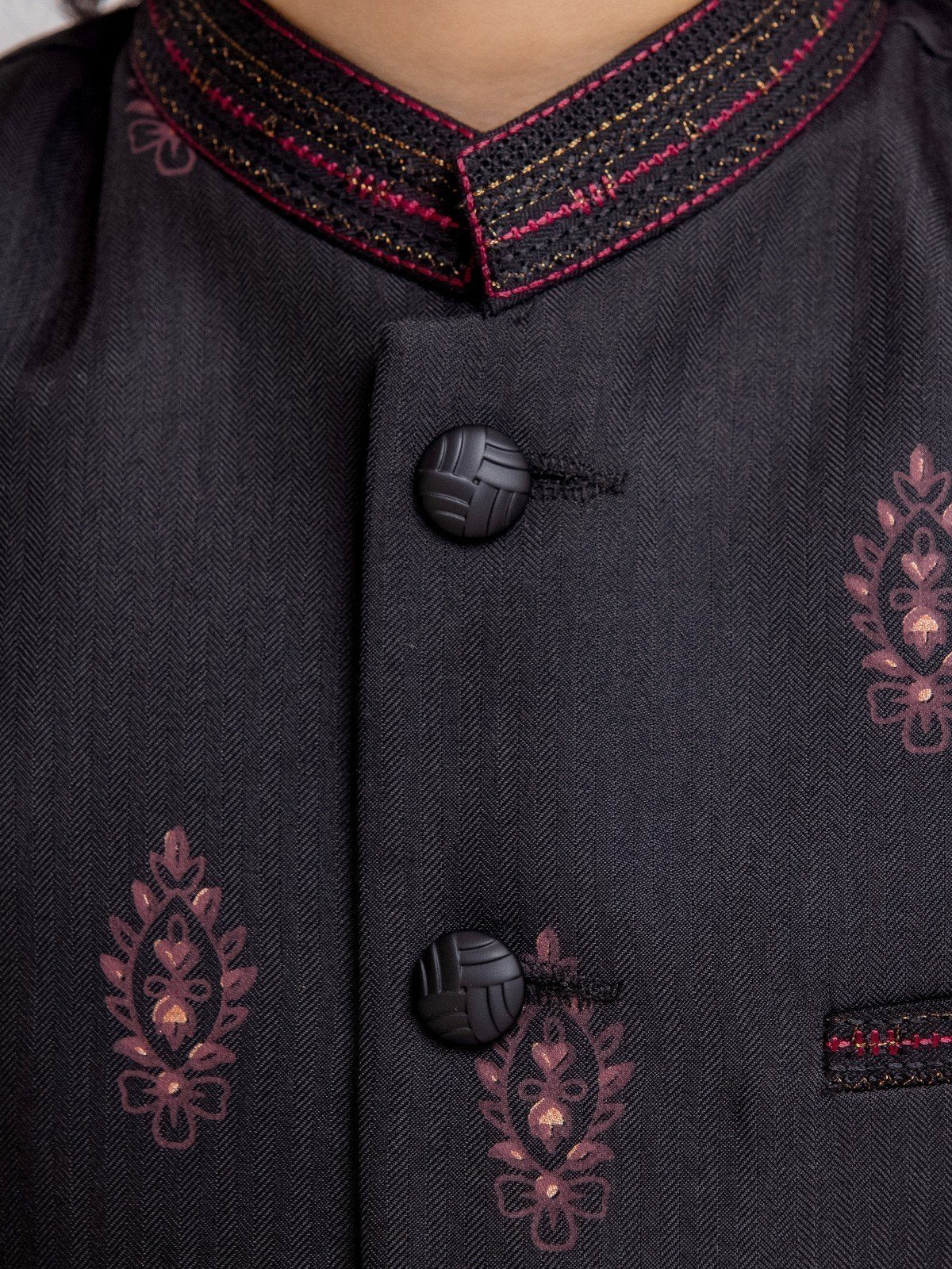 Boy's Black Prince Suit - EBTPCS22-005 - Image 4