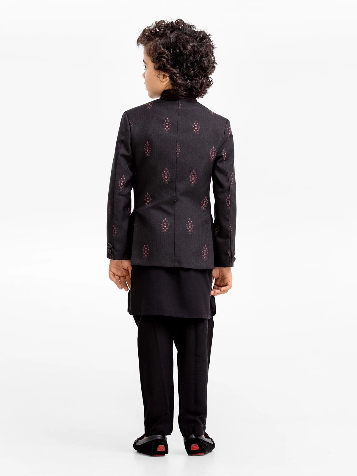 Boy's Black Prince Suit - EBTPCS22-005 - Image 6
