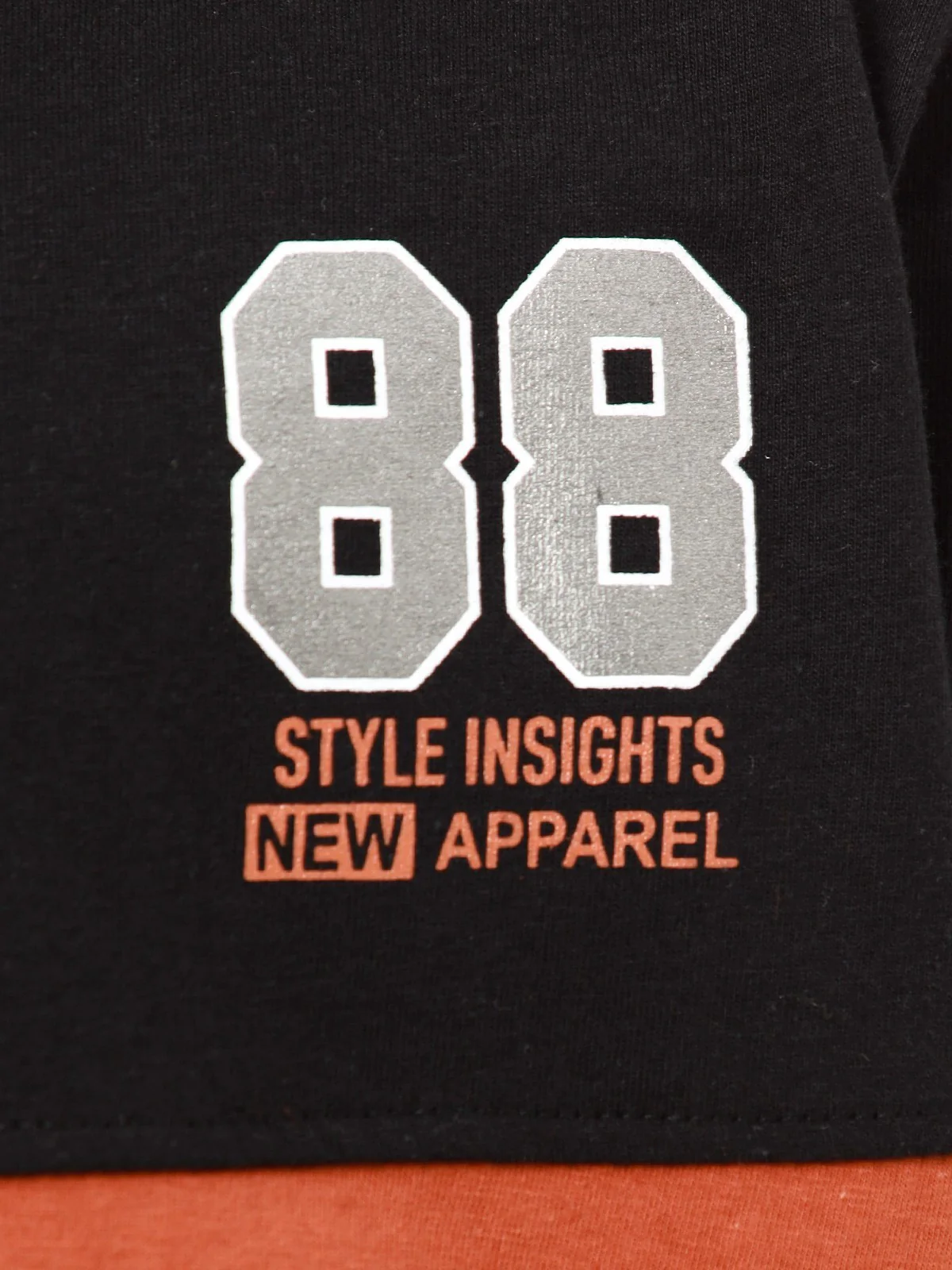 Boy's Black & Rust Polo Shirt - EBTPS23-032 - Image 2