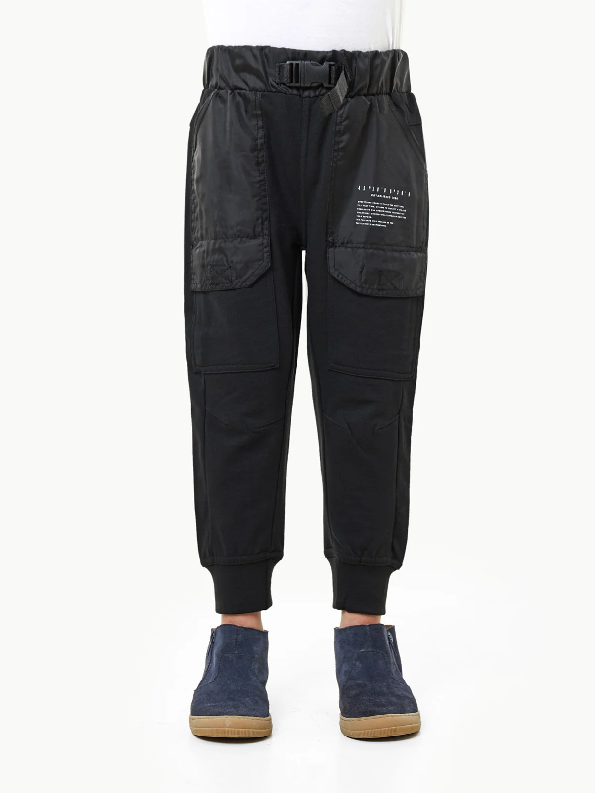 Boy's Black Trouser - EBBT23-019