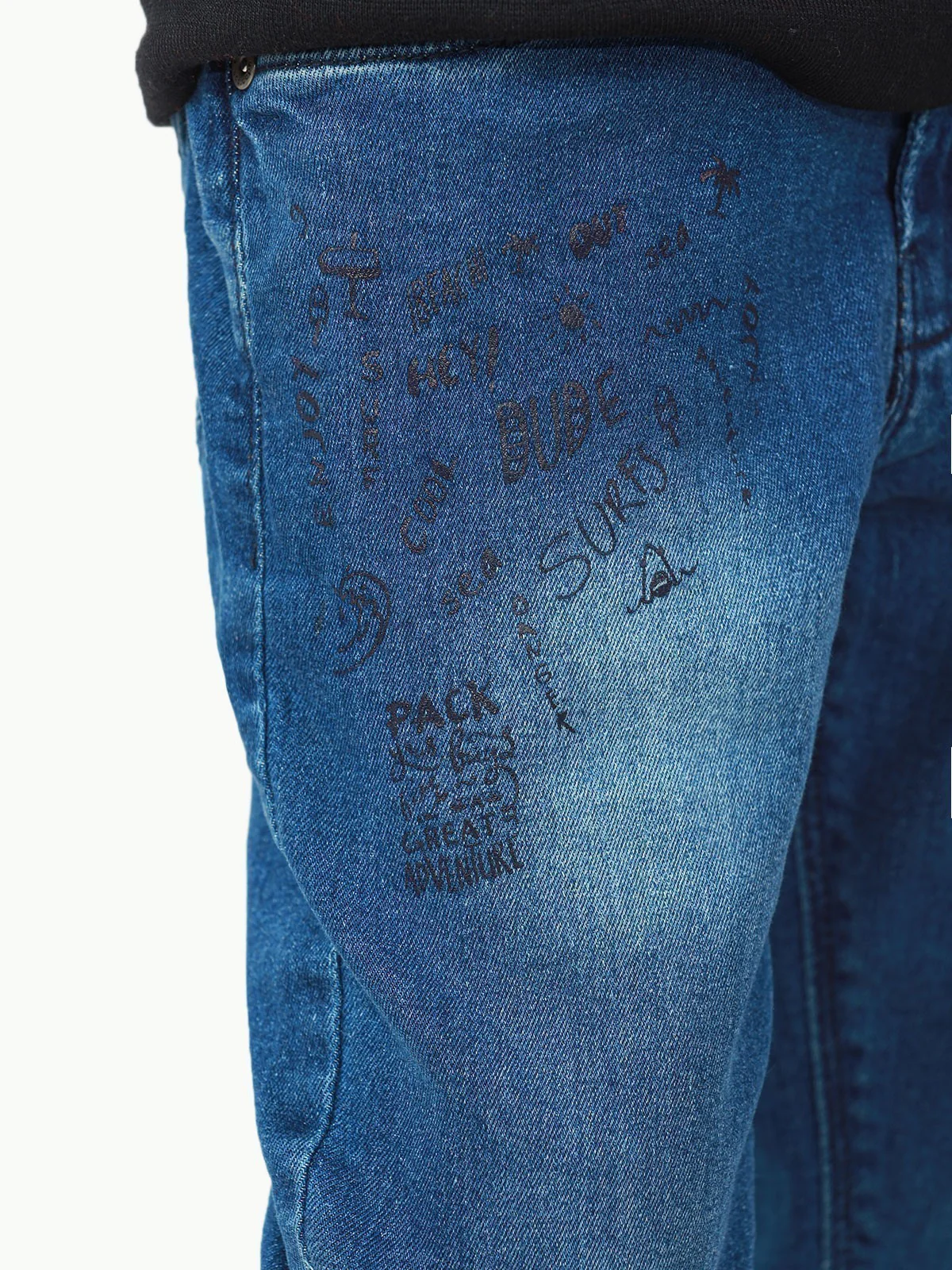 Boy's Blue Denim Pant - EBBDP22-009 - Image 6