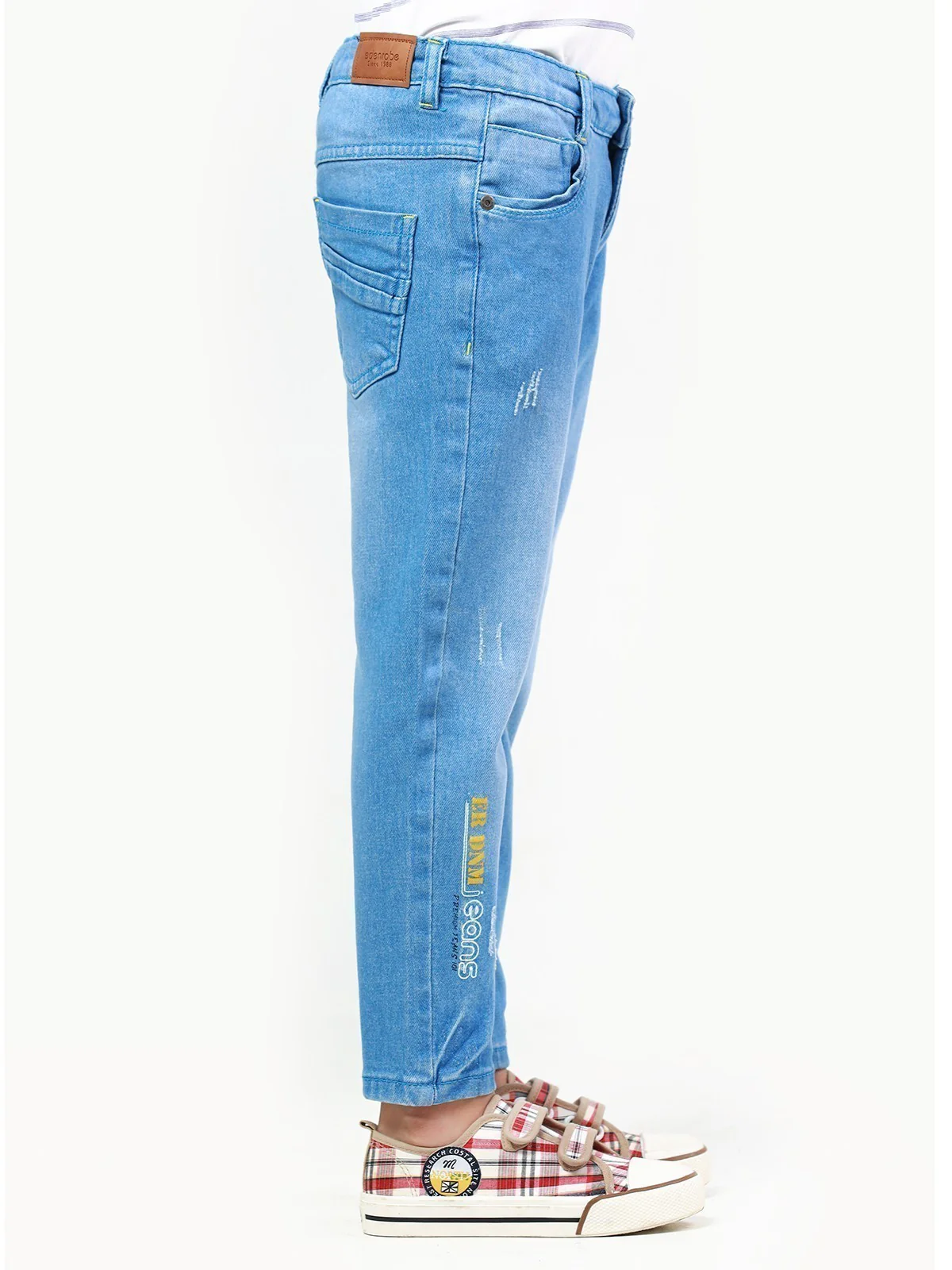Boy's Blue Denim Pant - EBBDP22-012 - Image 2