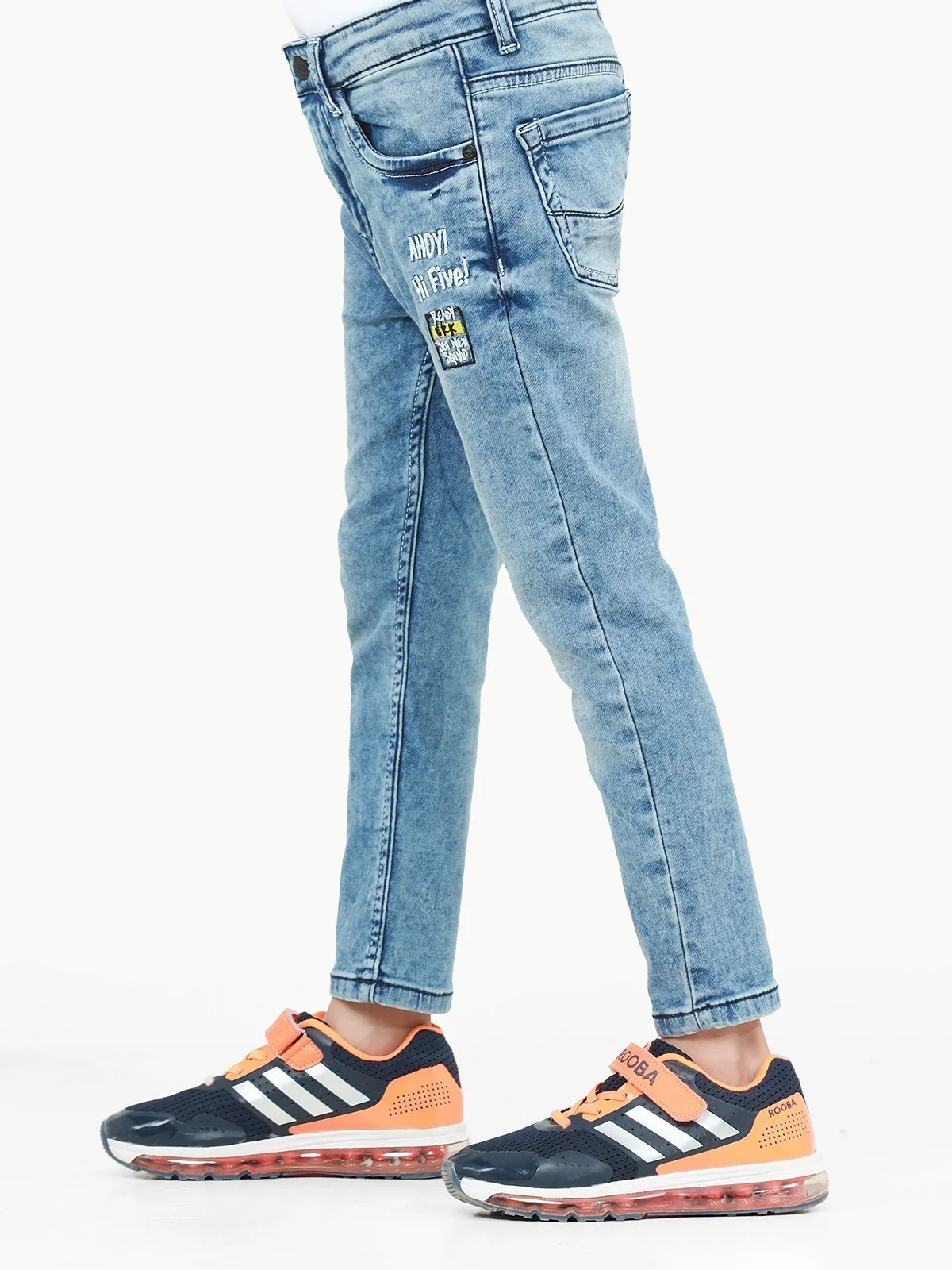 Boy's Blue Denim Pant - EBBDP22-022 - Image 3