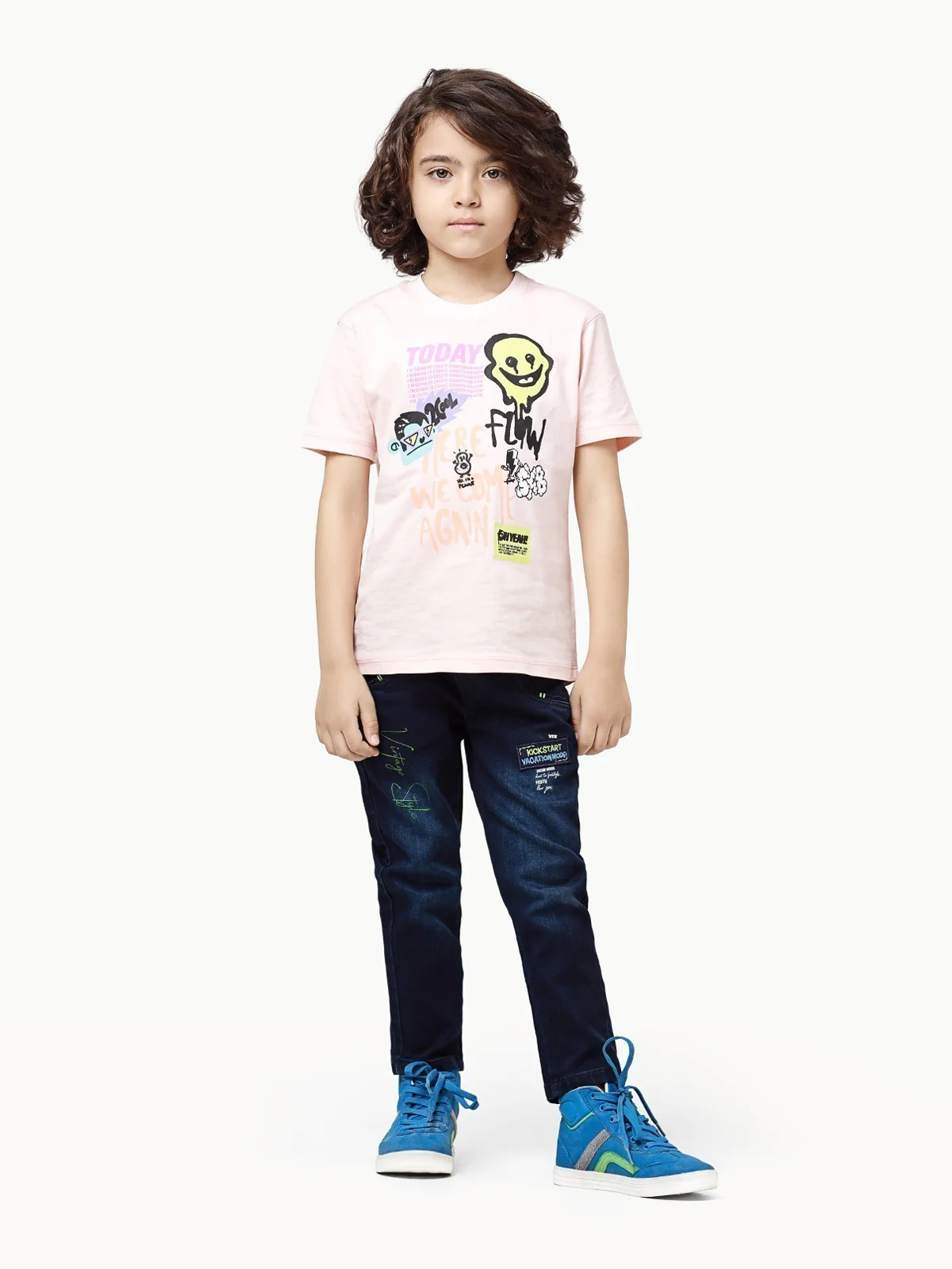Boy's Blue Denim Pant - EBBDP23-021 - Image 2