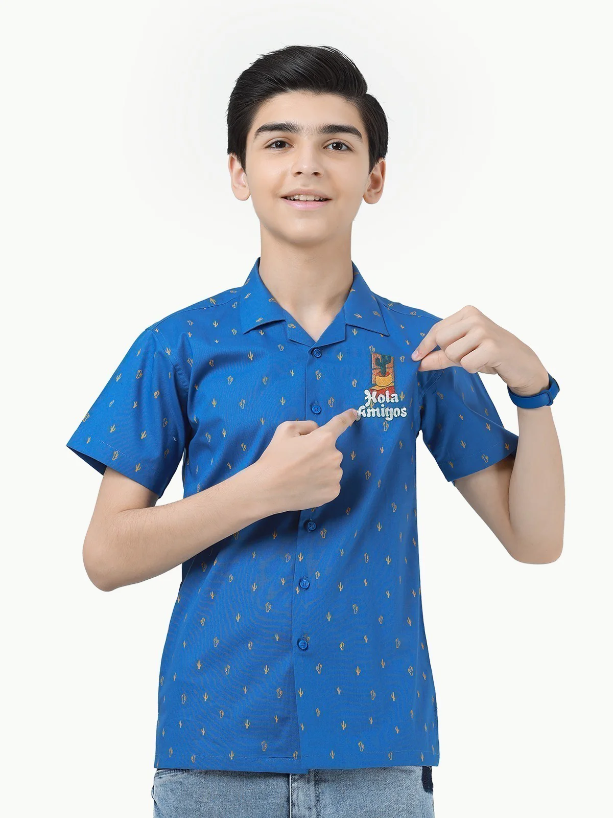 Boy's Blue Shirt - EBTS22-27420 - Image 4