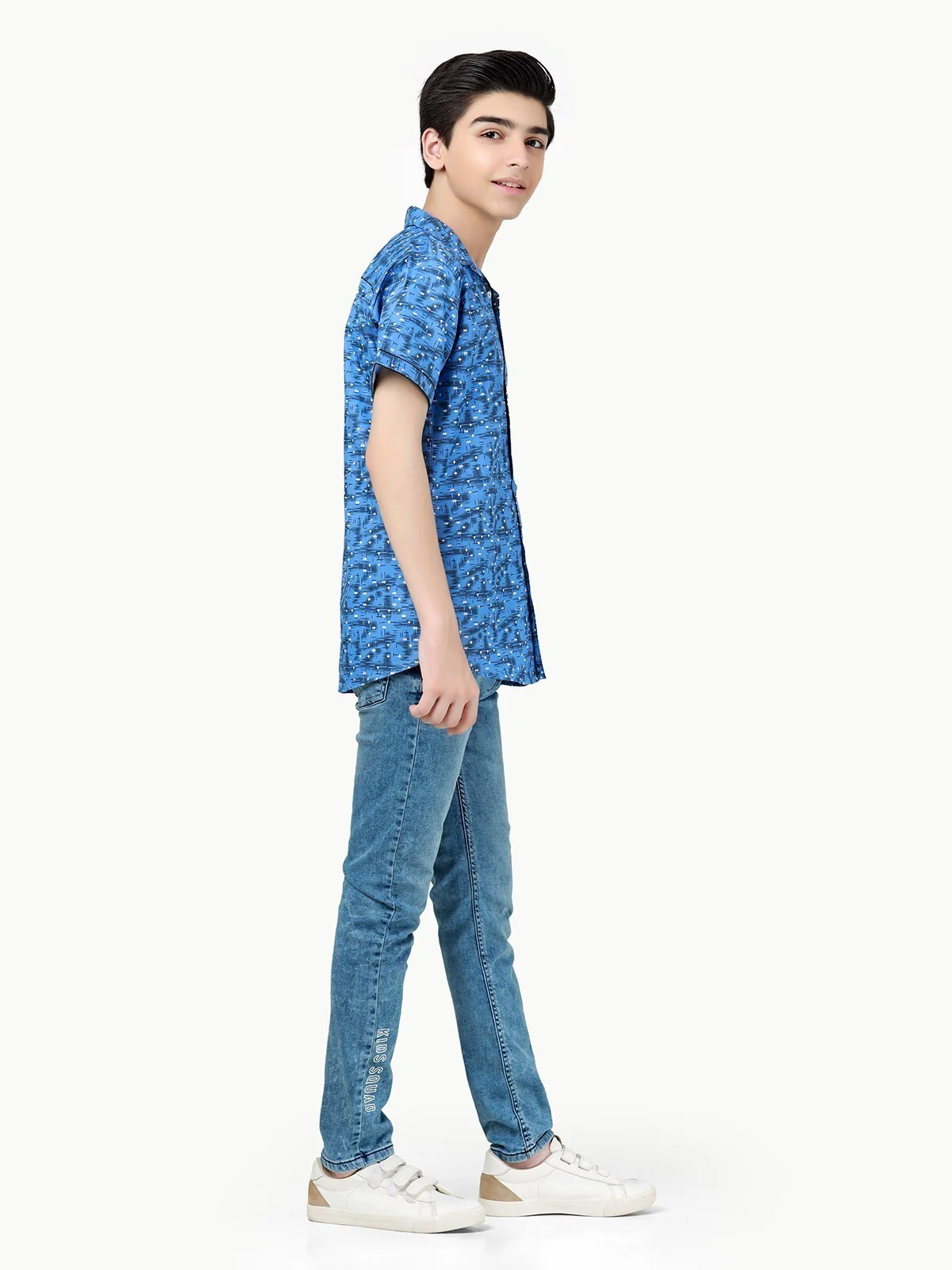 Boy's Blue Shirt - EBTS22-27444 - Image 3
