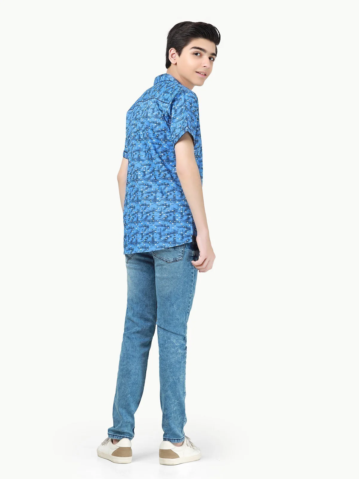 Boy's Blue Shirt - EBTS22-27444 - Image 5