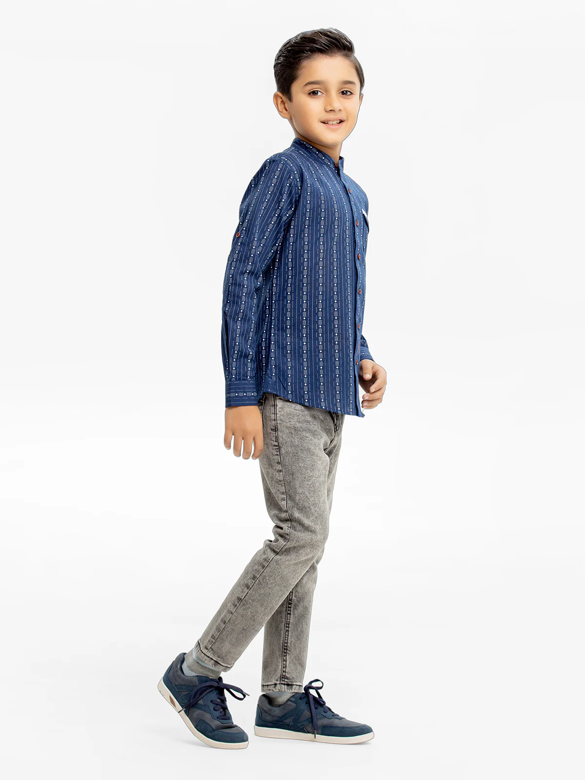 Boy's Blue Shirt - EBTS23-27507 - Image 3