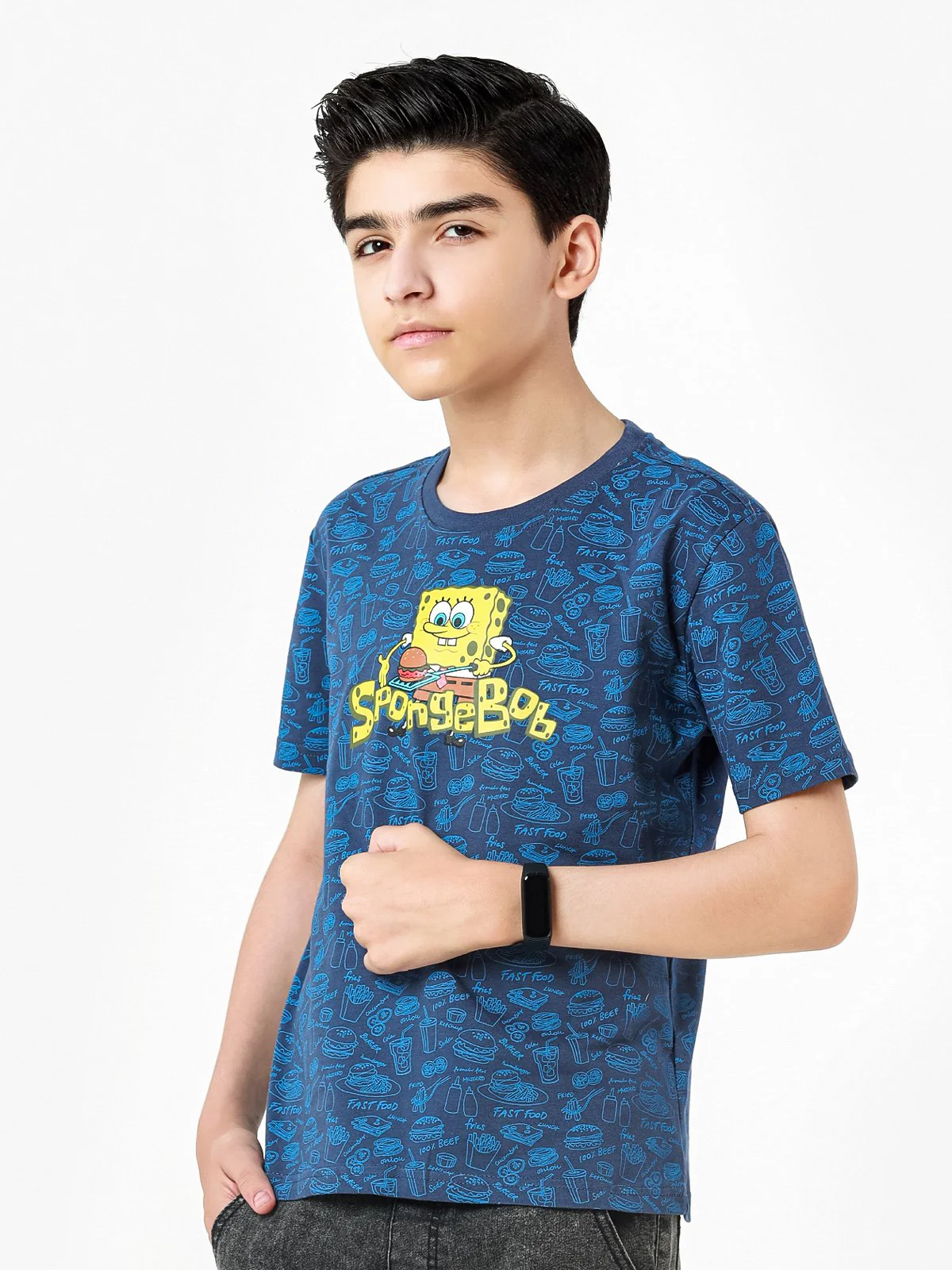 Boy's Blue T-Shirt - EBTTS22-021 - Image 2