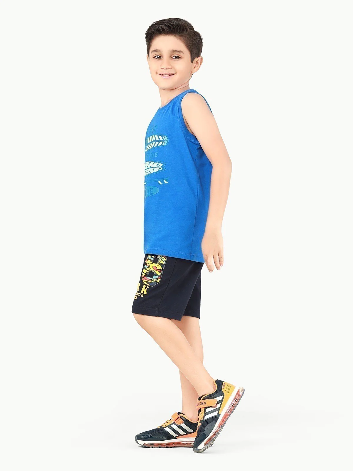 Boy's Blue Tank Top - EBTT22-010 - Image 3