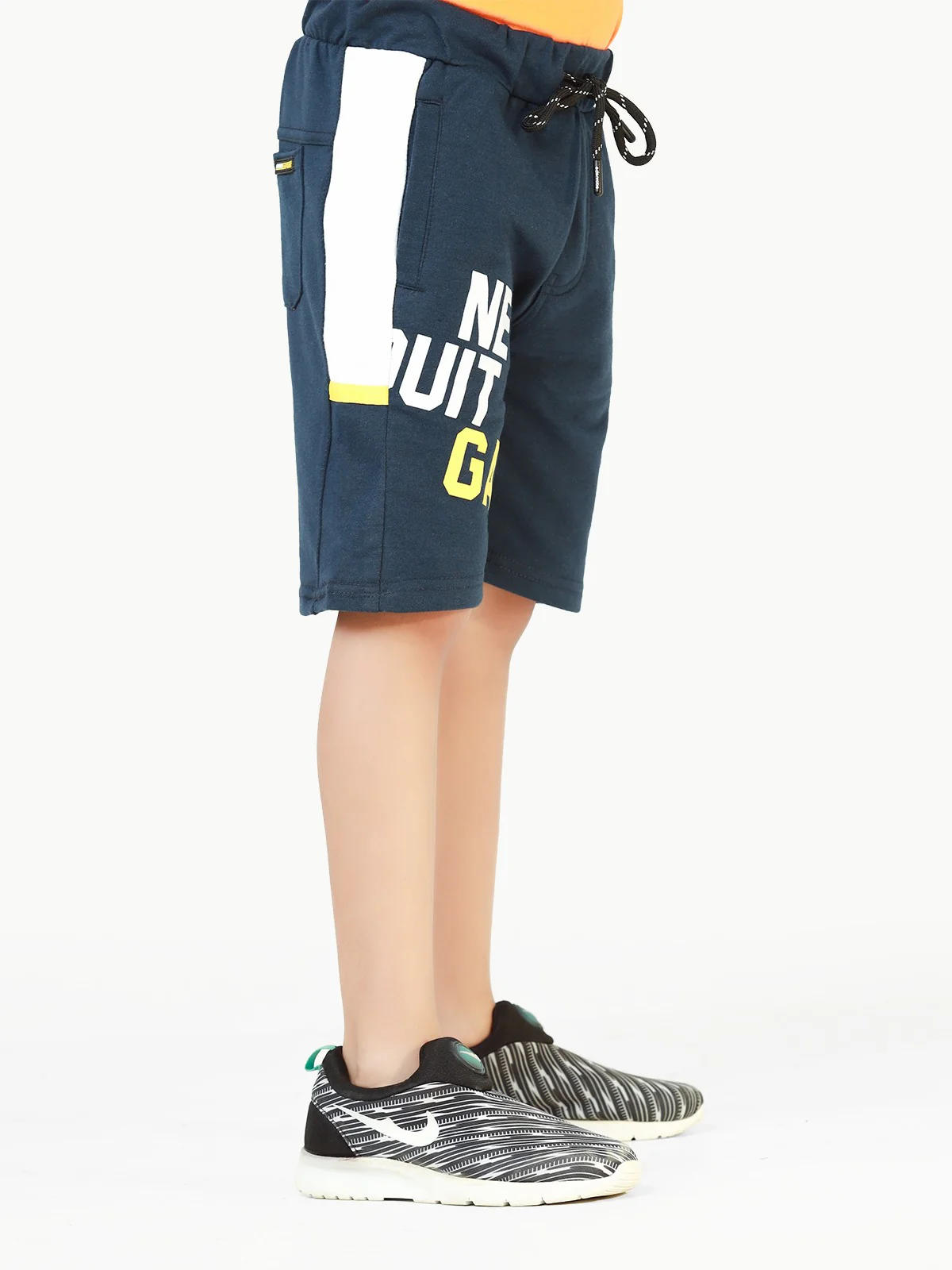 Boy's Blue & White Shorts - EBBSK22-011 - Image 2
