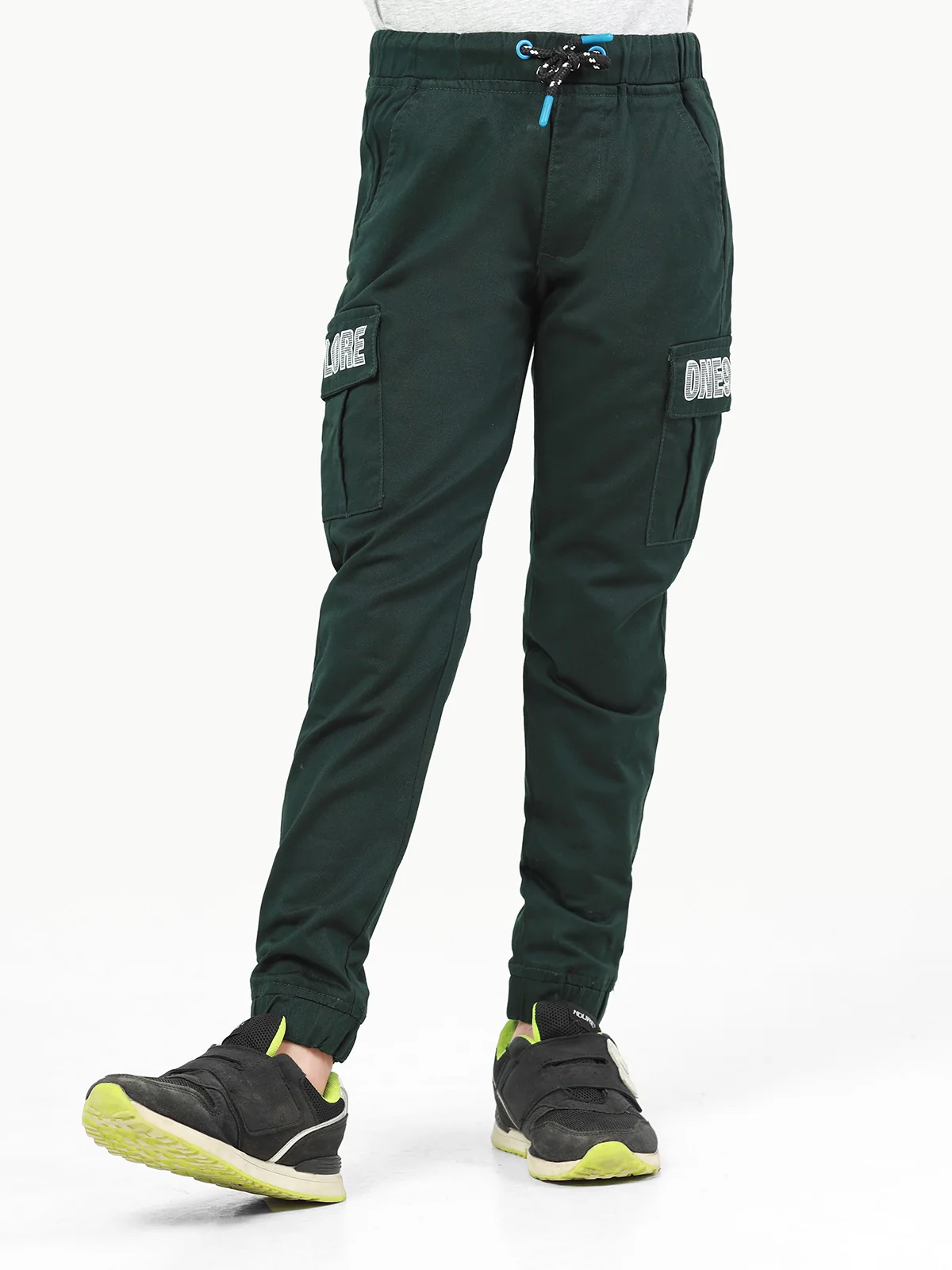 Boy's Bottle Green Trouser - EBBT22-026 - Image 2