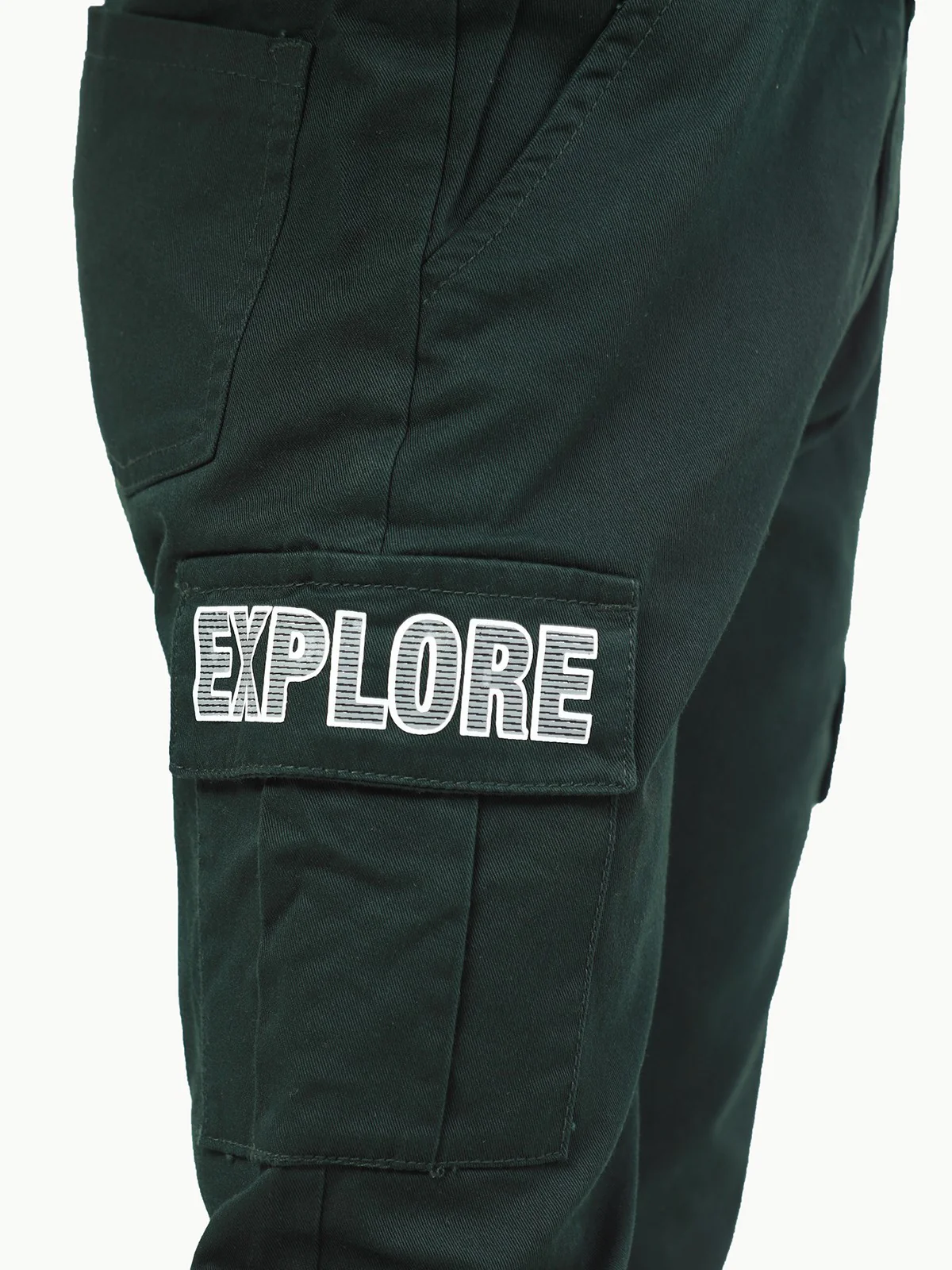 Boy's Bottle Green Trouser - EBBT22-026 - Image 3