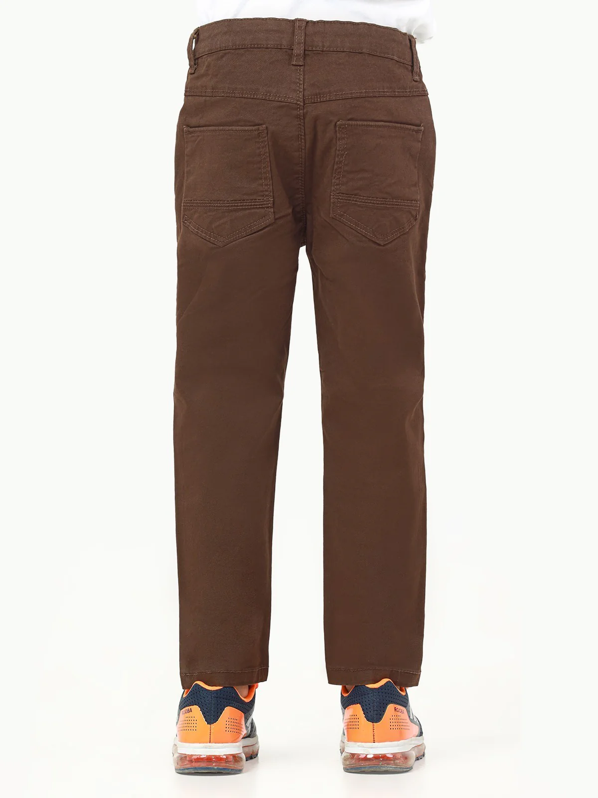 Boy's Brown Chino Pant - EBBCP22-005 - Image 4
