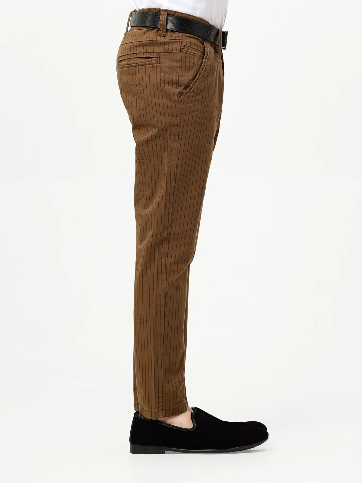 Boy's Brown Chino Pant - EBBCP23-005 - Image 3