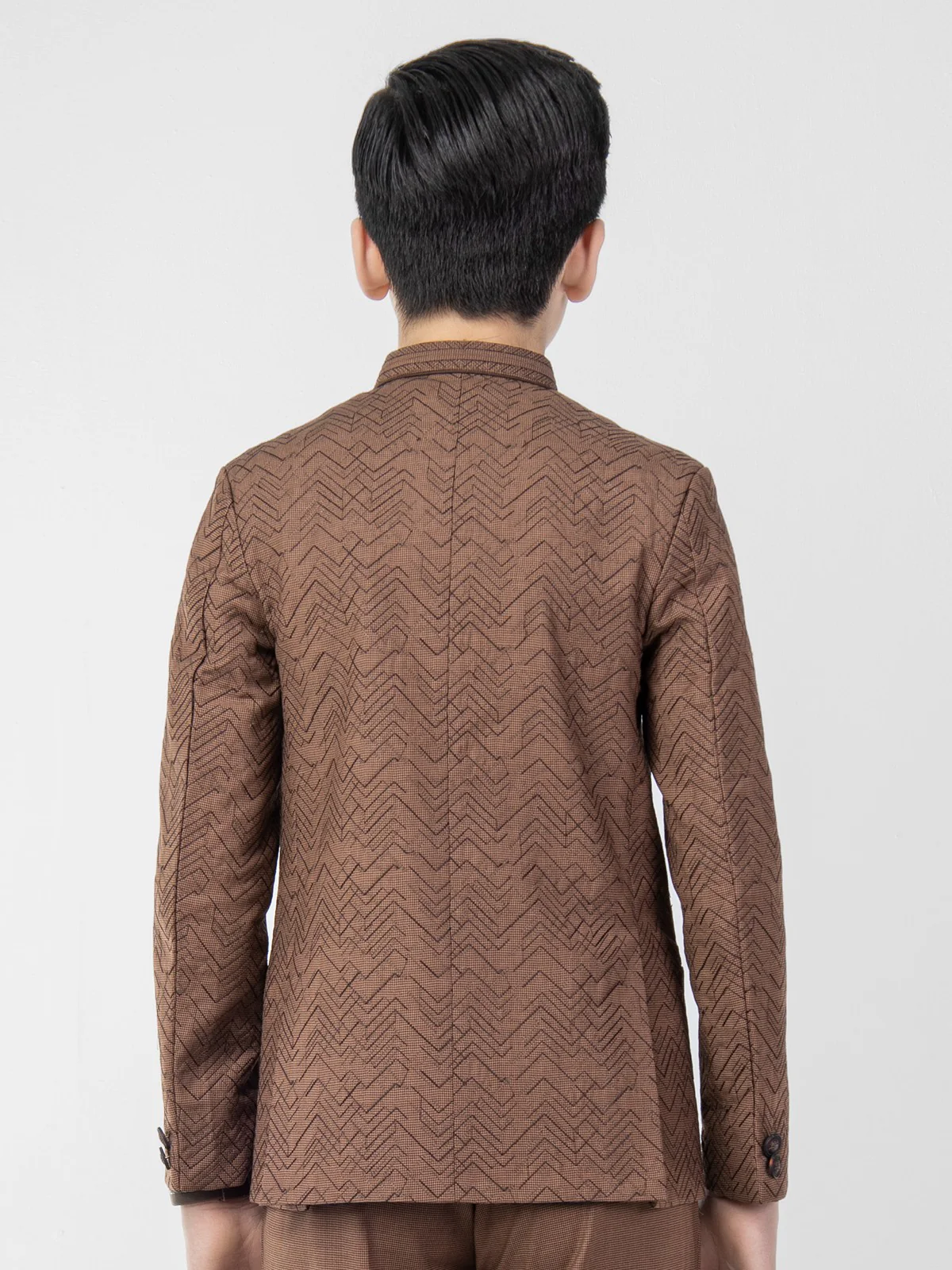 Boy's Brown Prince Suit - EBTPCS21-016 - Image 6