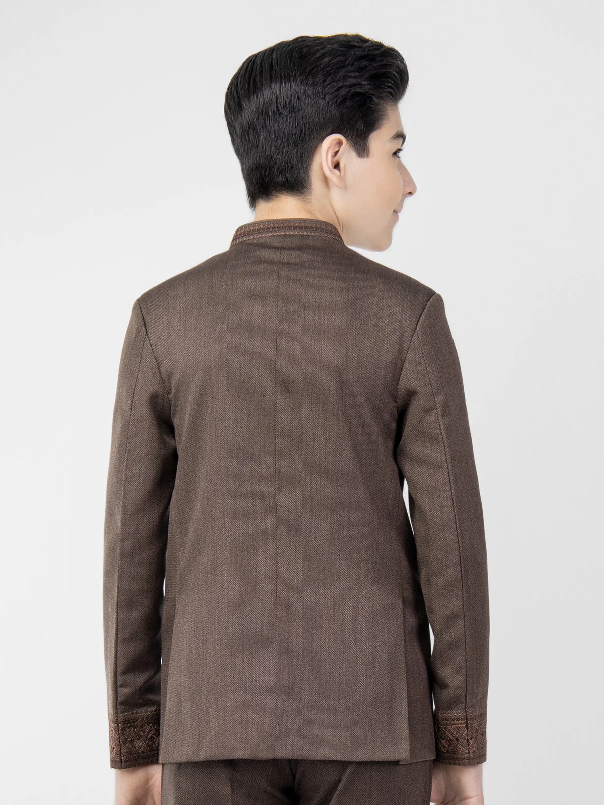Boy's Brown Prince Suit - EBTPCS21-021 - Image 6