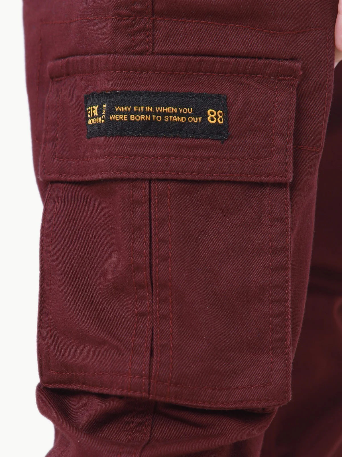 Boy's Burgundy Trouser - EBBT22-029 - Image 3