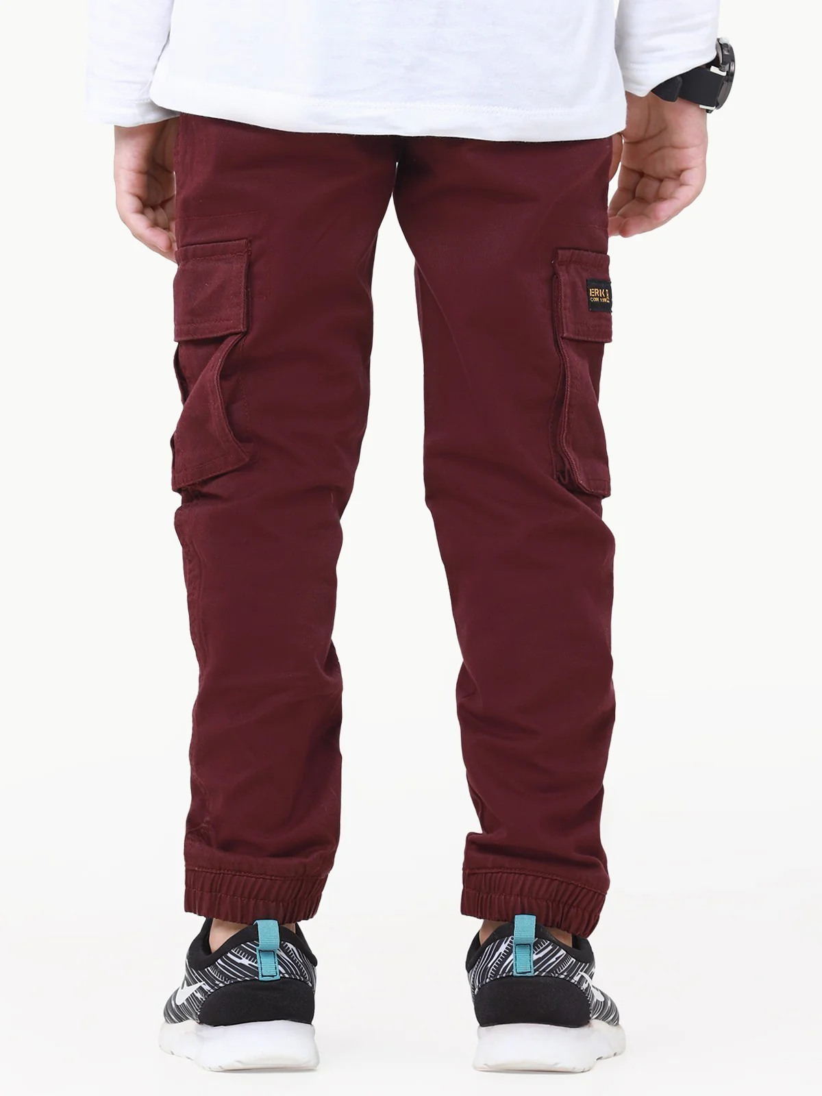 Boy's Burgundy Trouser - EBBT22-029 - Image 6