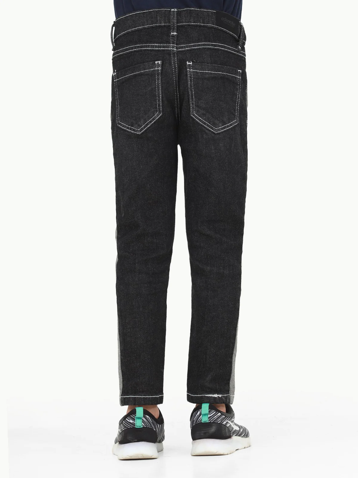 Boy's Charcoal Denim Pant - EBBDP22-020 - Image 6