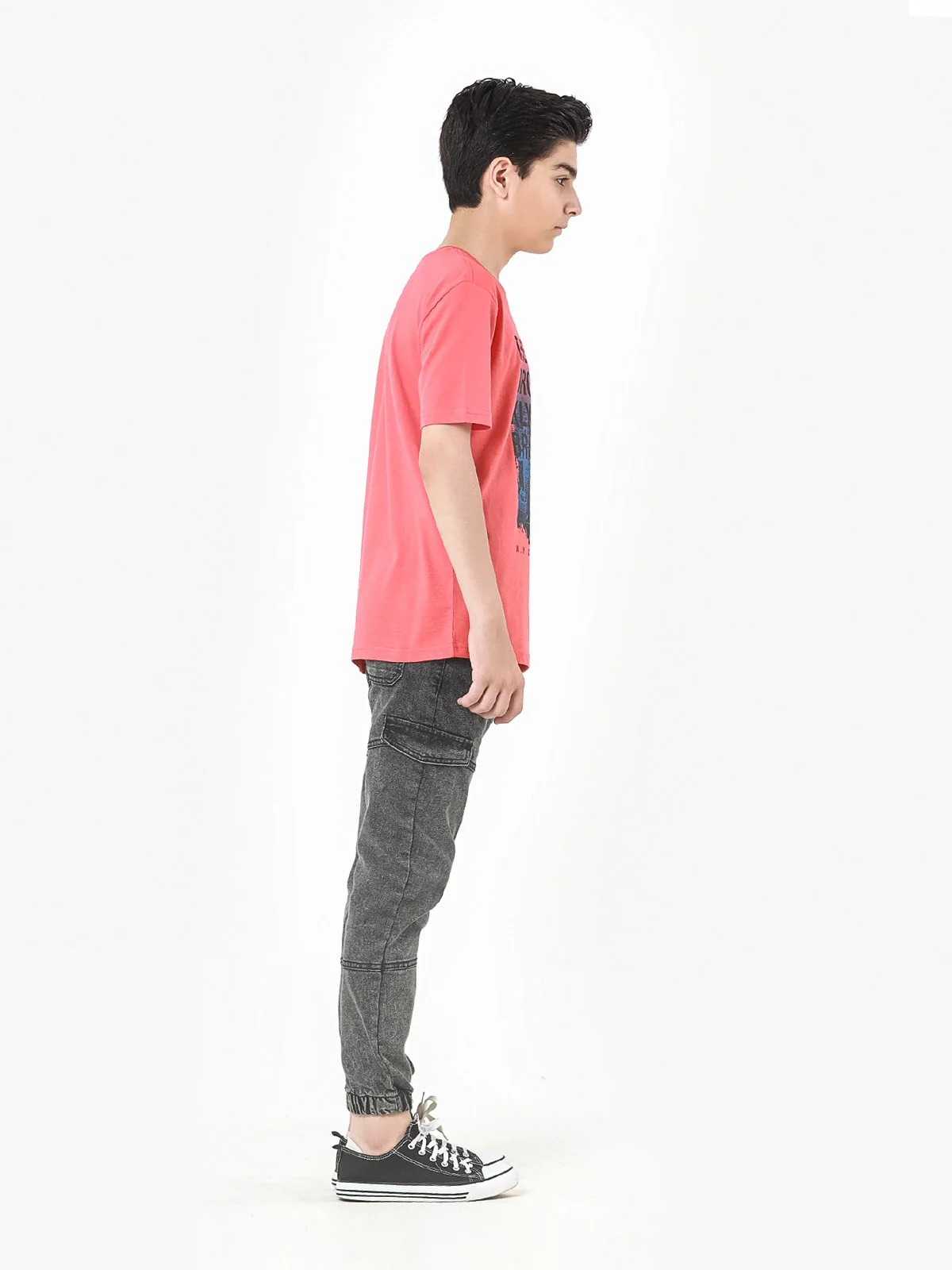 Boy's Coral T-Shirt - EBTTS22-008 - Image 2