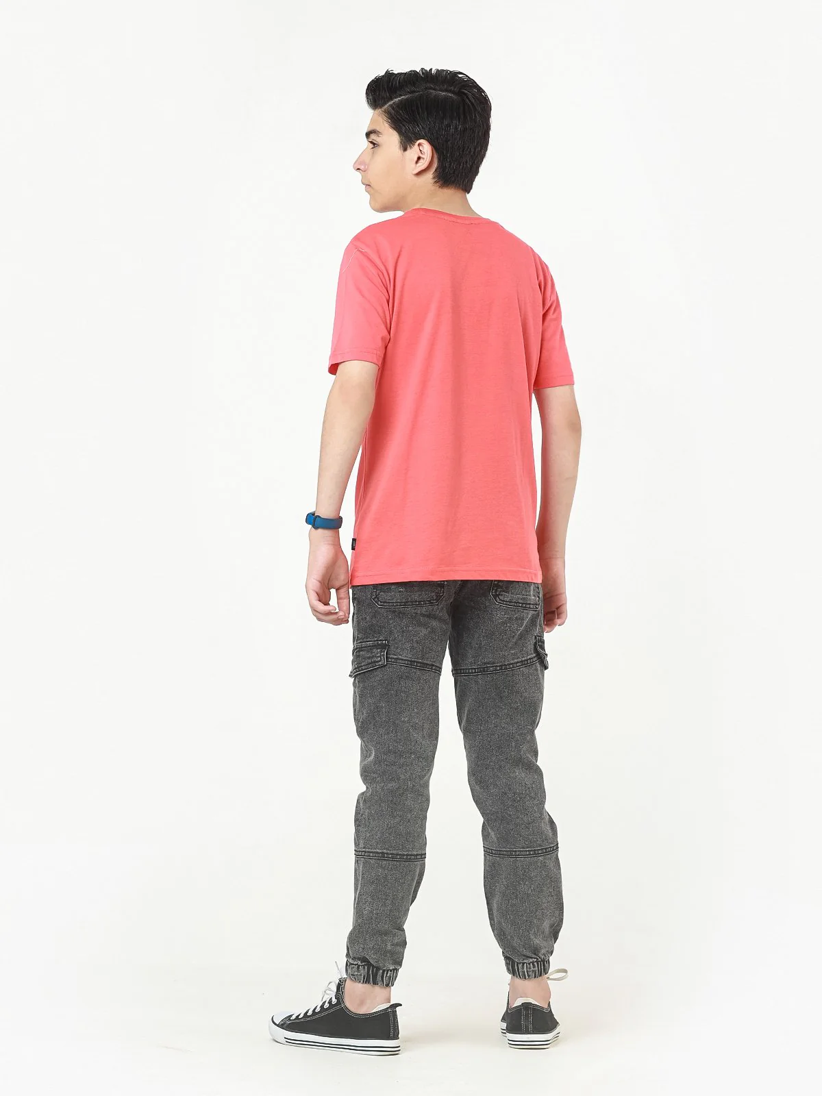 Boy's Coral T-Shirt - EBTTS22-008 - Image 4