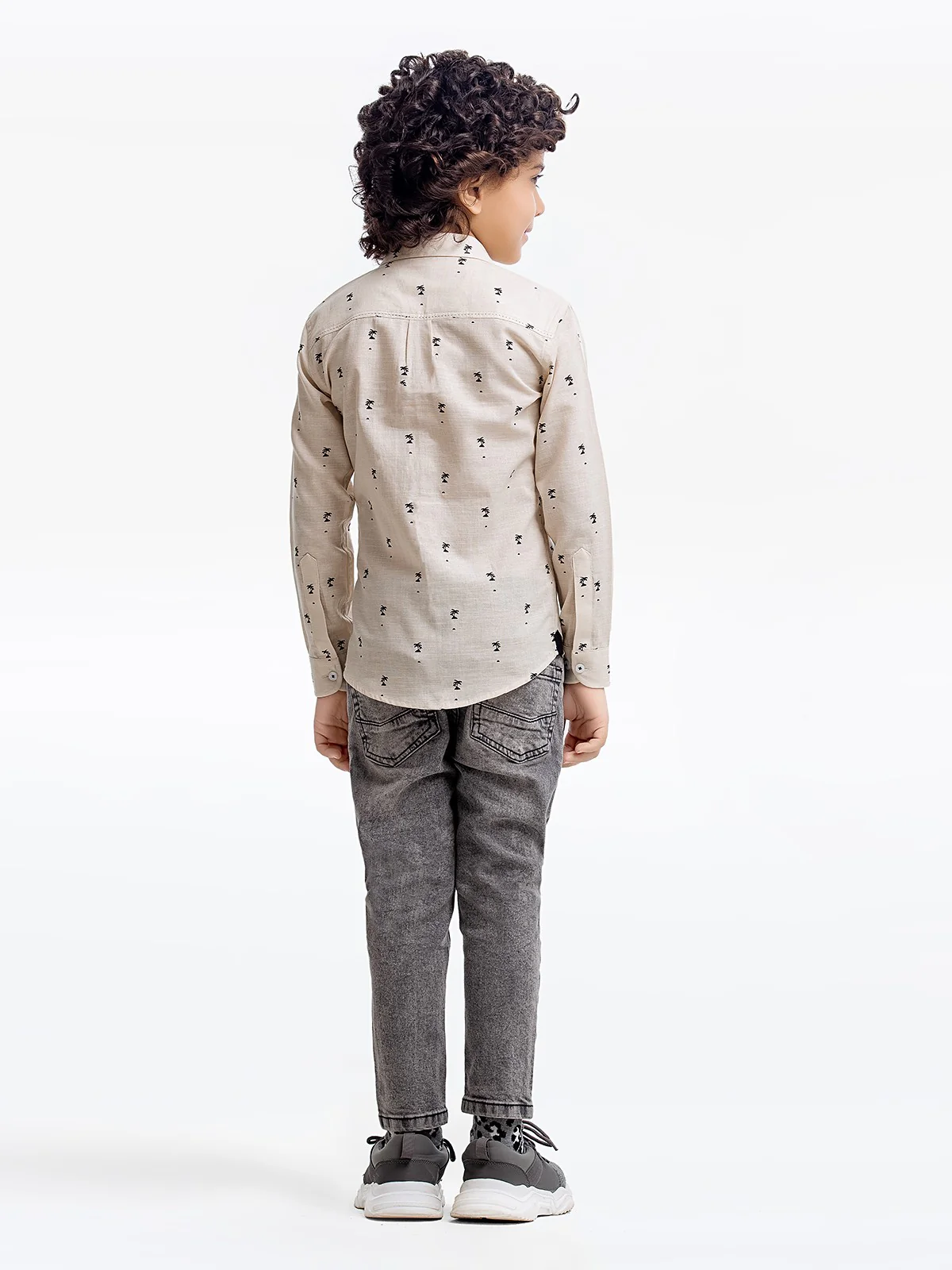 Boy's Cream Shirt - EBTS23-27511 - Image 6