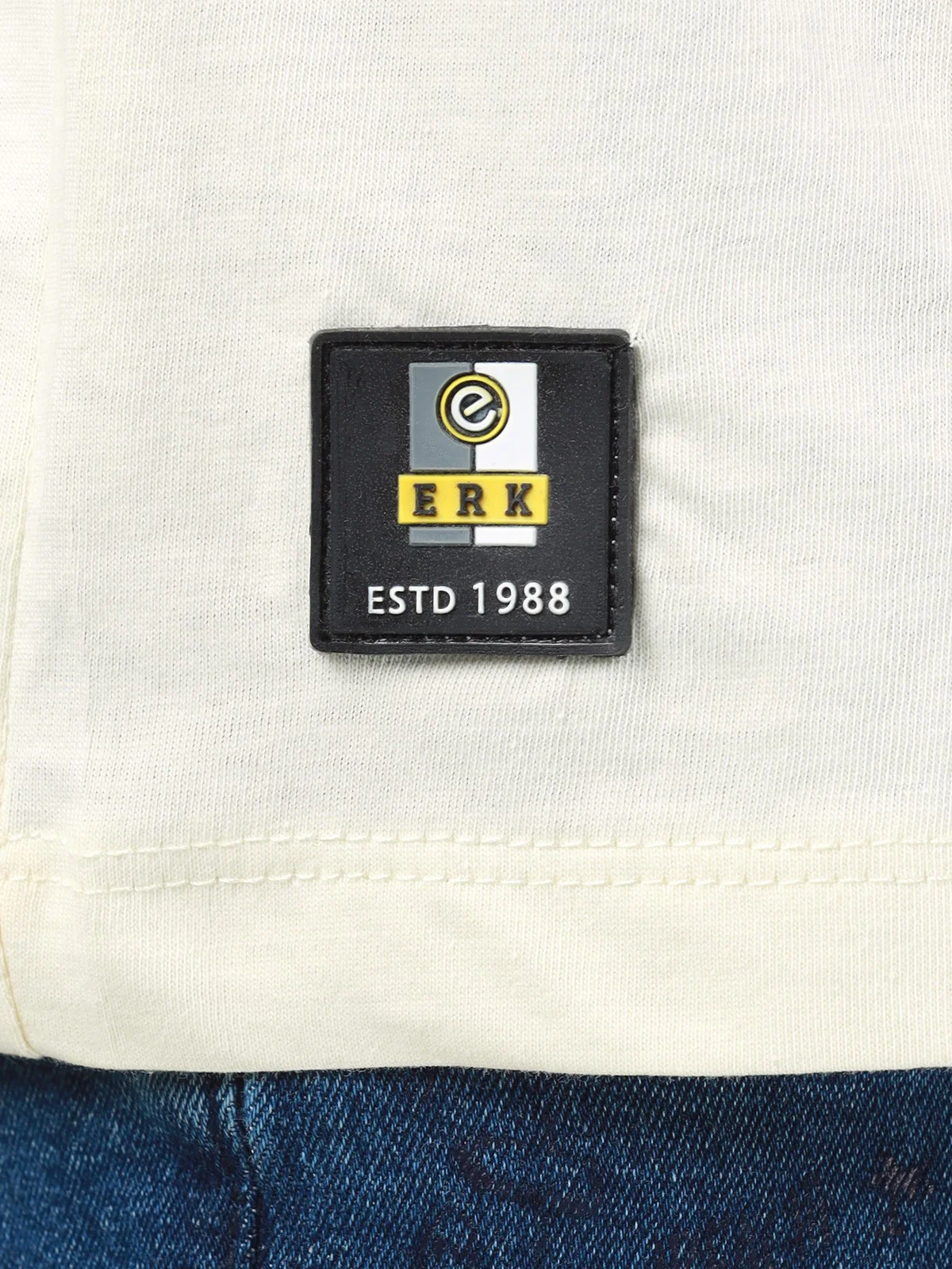 Boy's Cream T-Shirt - EBTTS23-022 - Image 5