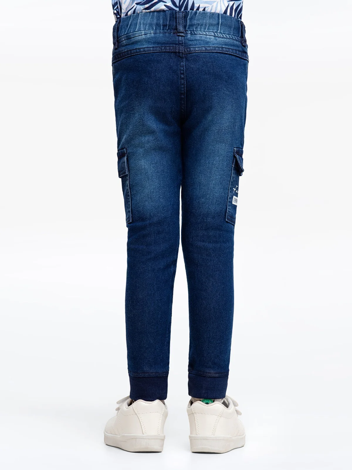 Boy's Dark Blue Denim Pant - EBBDP23-022 - Image 5