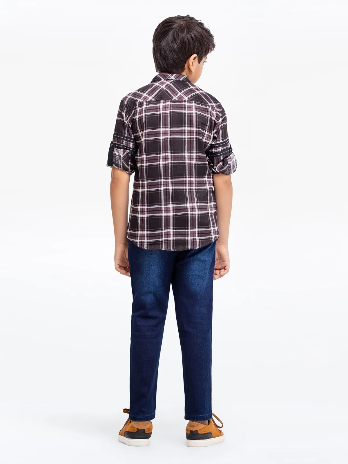 Boy's Dark Brown Shirt - EBTS23-27466 - Image 5