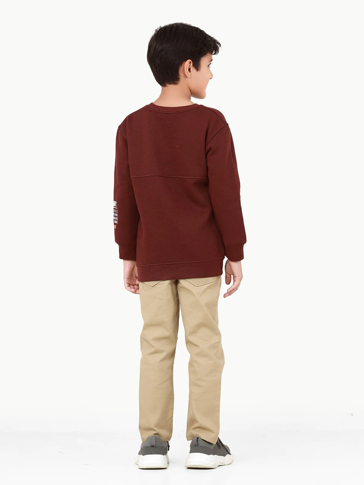 Boy's Dark Brown Sweatshirt - EBTSS22-001 - Image 6