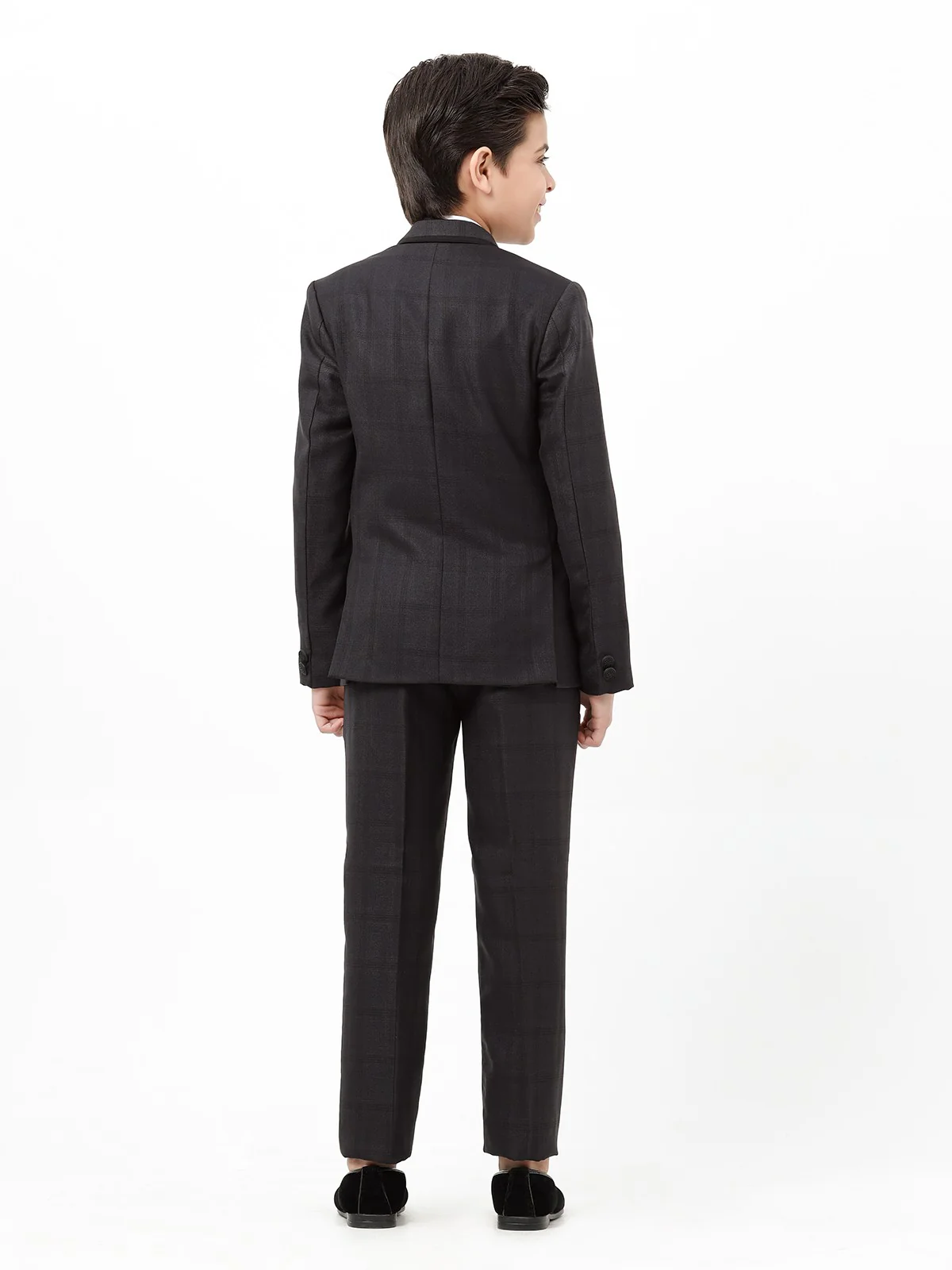 Boy's Dark Grey Coat Pant - EBTCPC22-4485 - Image 5