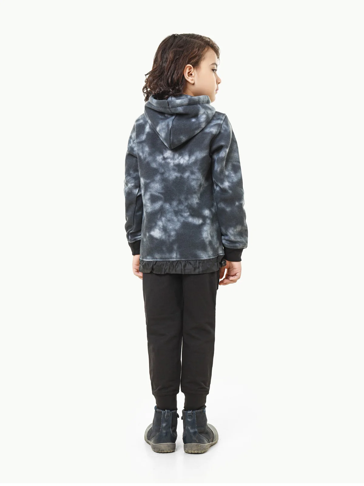 Boy's Dark Grey Hoodie - EBTH22-023 - Image 6