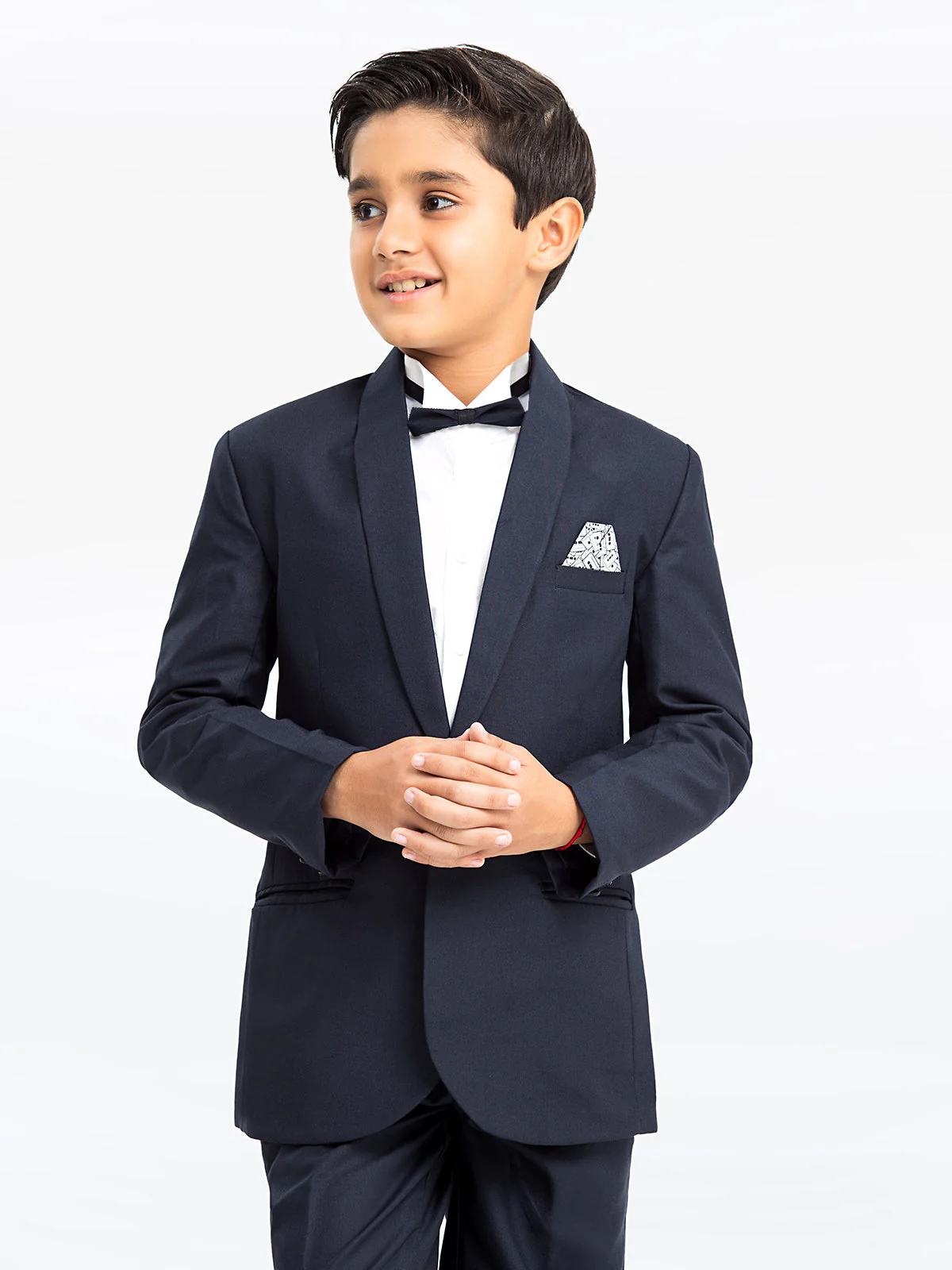 Boy's Dark Navy Coat Pant - EBTCPC22-4481 - Image 2